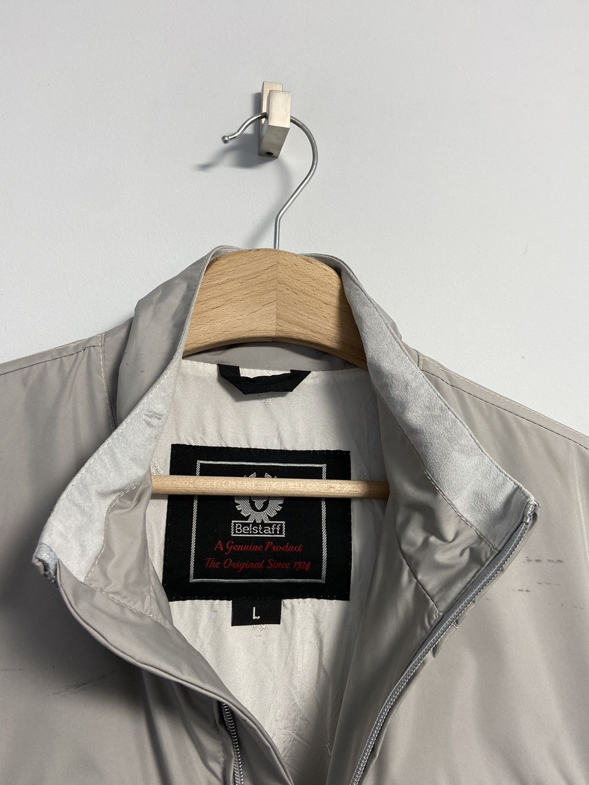 Belstaff Belstaff Silver Label Nylon Light Jacket Vintage y2k metal Size US L / EU 52-54 / 3 - 10 Thumbnail