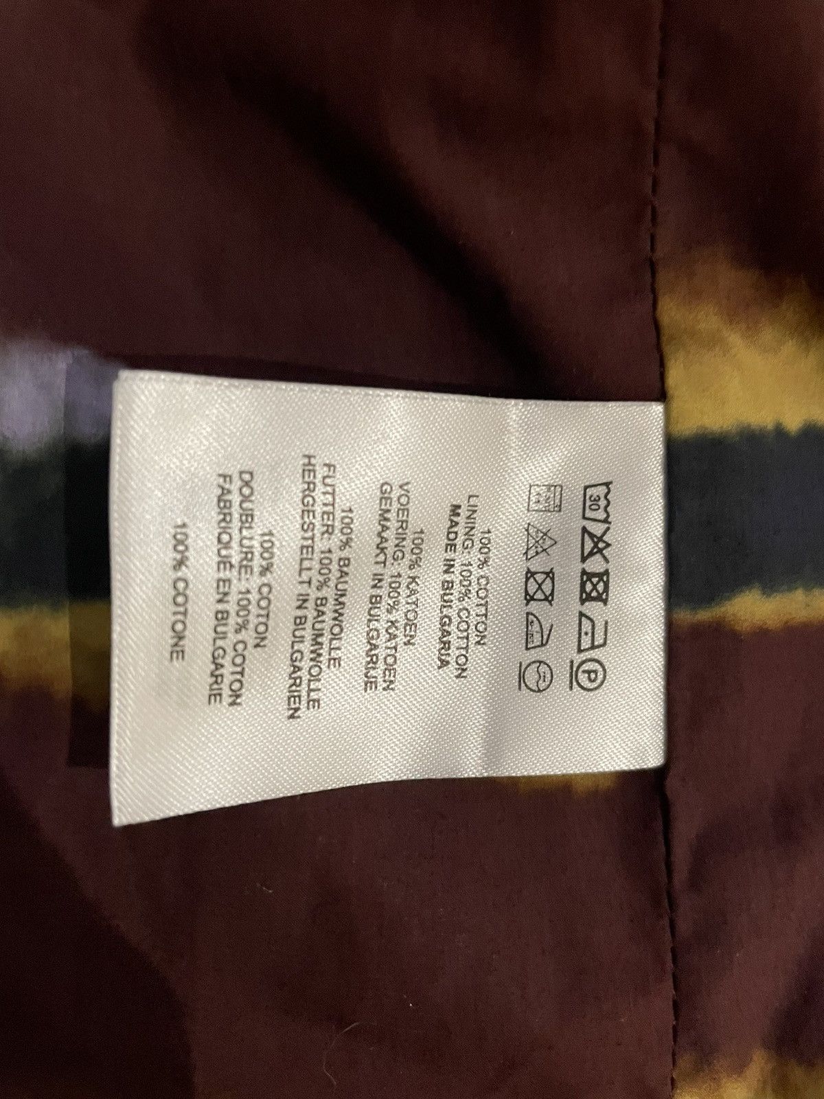 Dries Van Noten Dries Len Lye collection mens medium cotton graphic blazer Size 48L - 7 Thumbnail