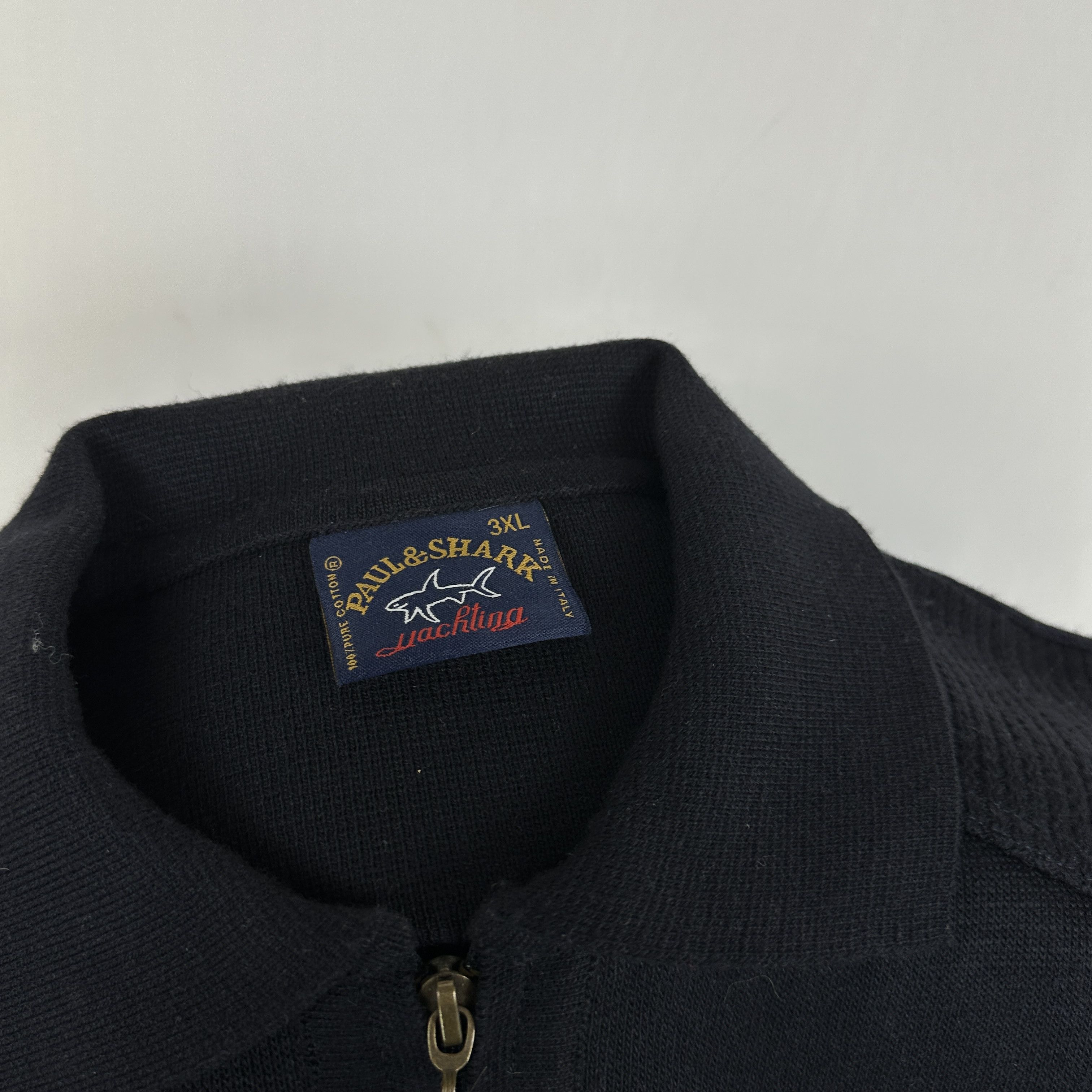 Paul & Shark Maglione Paul & Shark Lana Zip 3/4 – 3XL Size US XXL / EU 58 / 5 - 5 Thumbnail