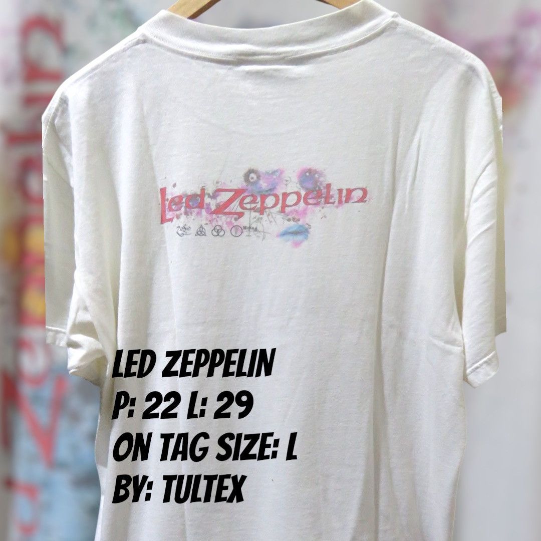 Band Tees LedZeppelin Band Tee Size US L / EU 52-54 / 3 - 2 Thumbnail