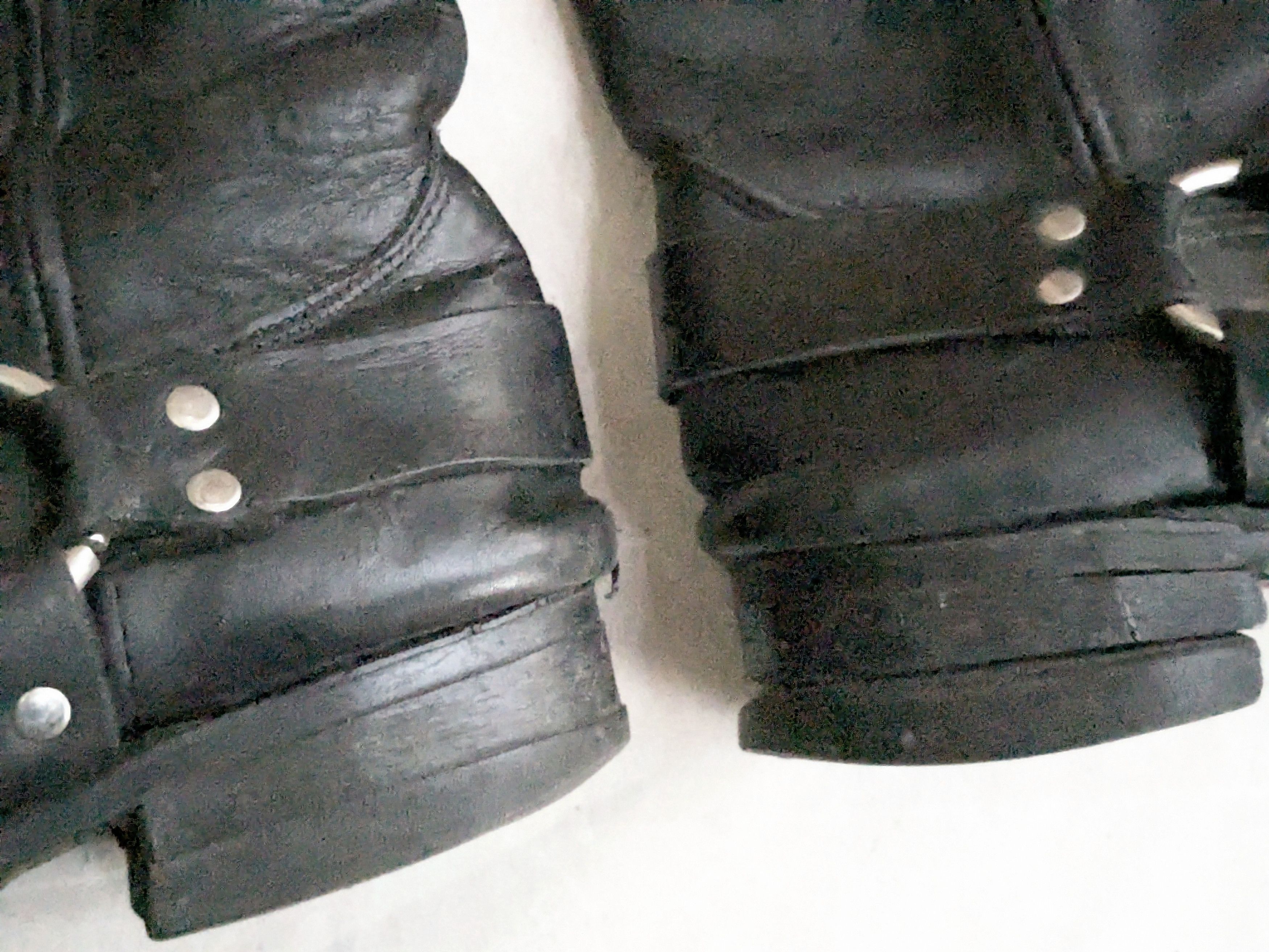 Frye Frye Harness Boots Black 10.5 M Leather Buckle Strap Size US 10.5 / EU 43-44 - 5 Thumbnail
