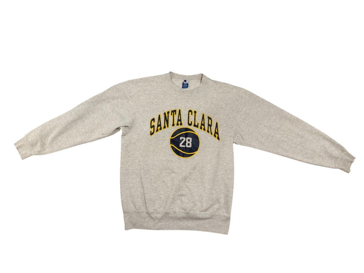 Champion × NCAA × Vintage Santa Clara University 90s NCAA Basketball Sweatshirt Large Size US L / EU 52-54 / 3 - 4 Thumbnail