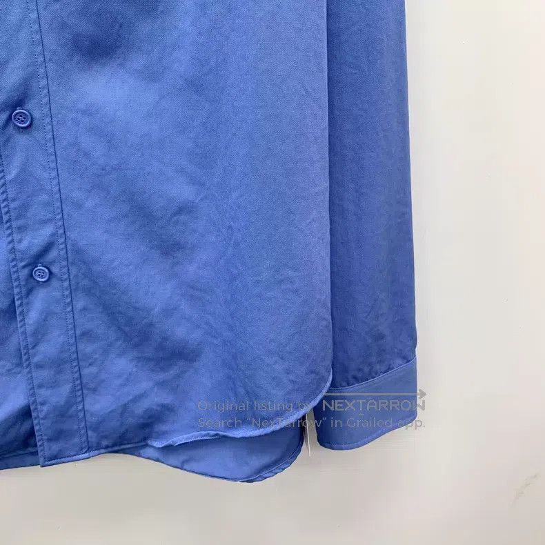 Loewe Loewe Dark Blue Wool Notched Collar Single-Breasted Long S Size XS / US 0-2 / IT 36-38 - 4 Thumbnail