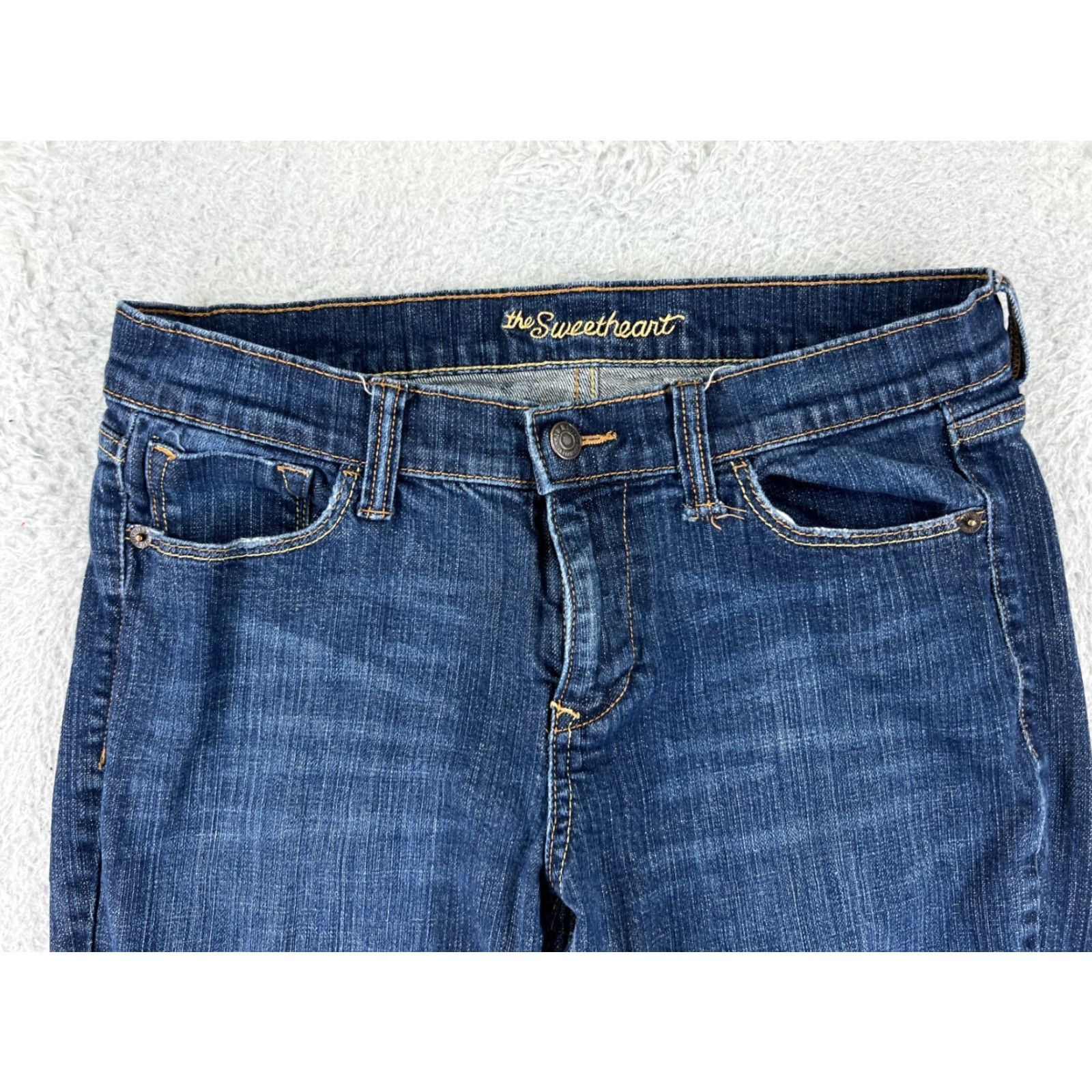 Old Navy Old Navy Jeans Women’s 6 Blue Denim Regular Bootcut 5-Pocket Cotton Blend Fall/Spring/Summer Womens Size 28" / US 6 / IT 42 - 7 Thumbnail
