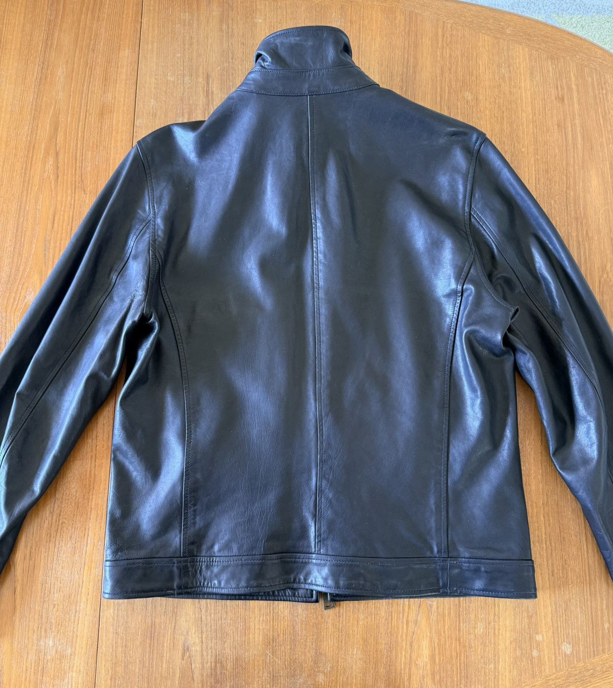 John Varvatos John Varvatos York Leather Jacket Size US L / EU 52-54 / 3 - 6 Thumbnail