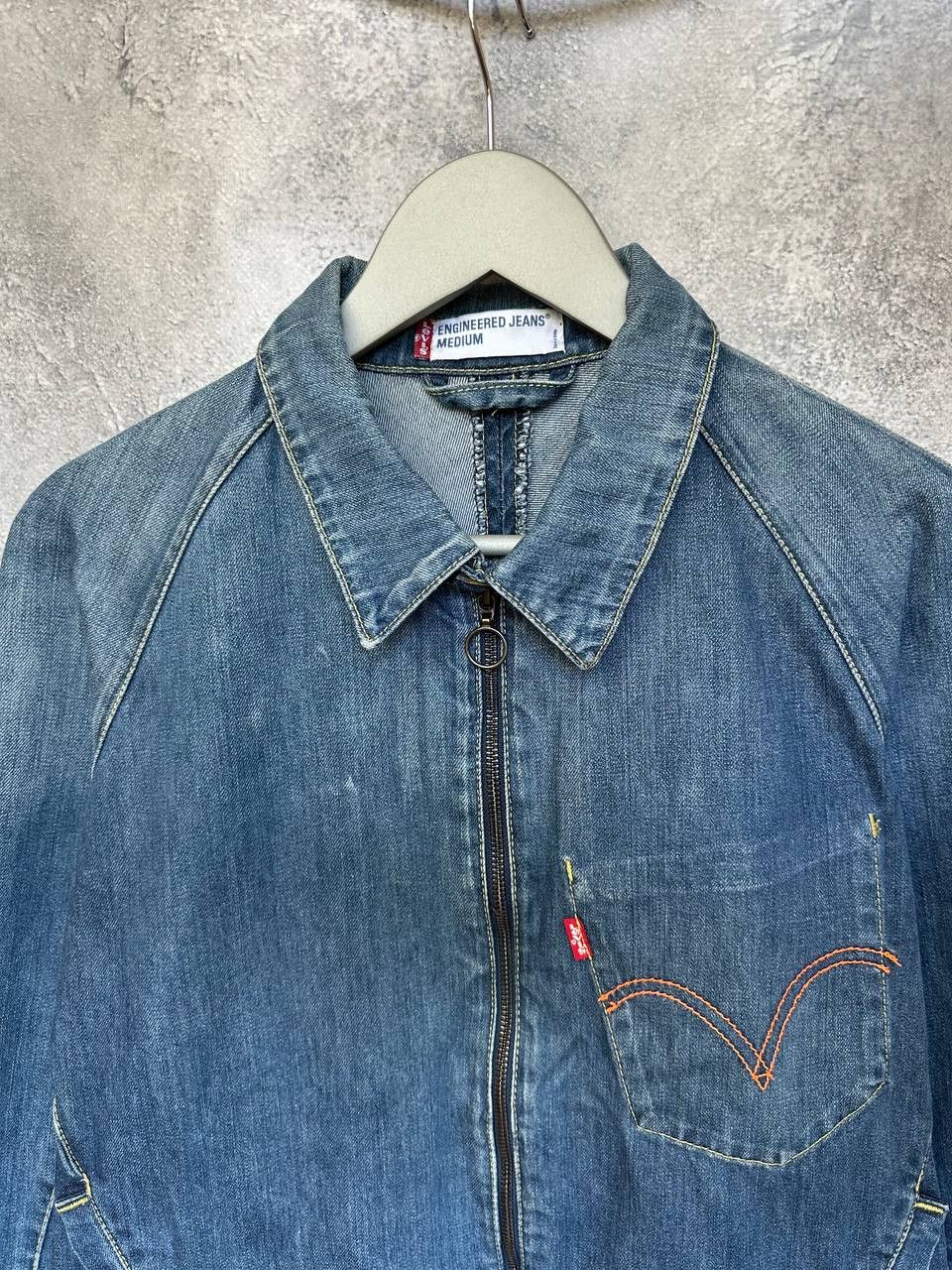 Levi's Vintage Clothing Levi's Engineered Denim Jacket Distressed Jeans Rare Size US M / EU 48-50 / 2 - 5 Thumbnail