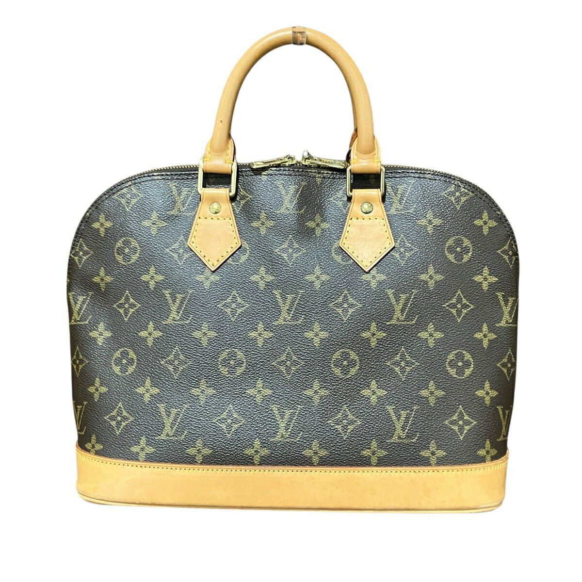 Louis Vuitton Louis Vuitton Louis Vuitton Alma Monogram Handbag Textile Handbag M51130 DUTY FREE for USA Size ONE SIZE - 1 Thumbnail