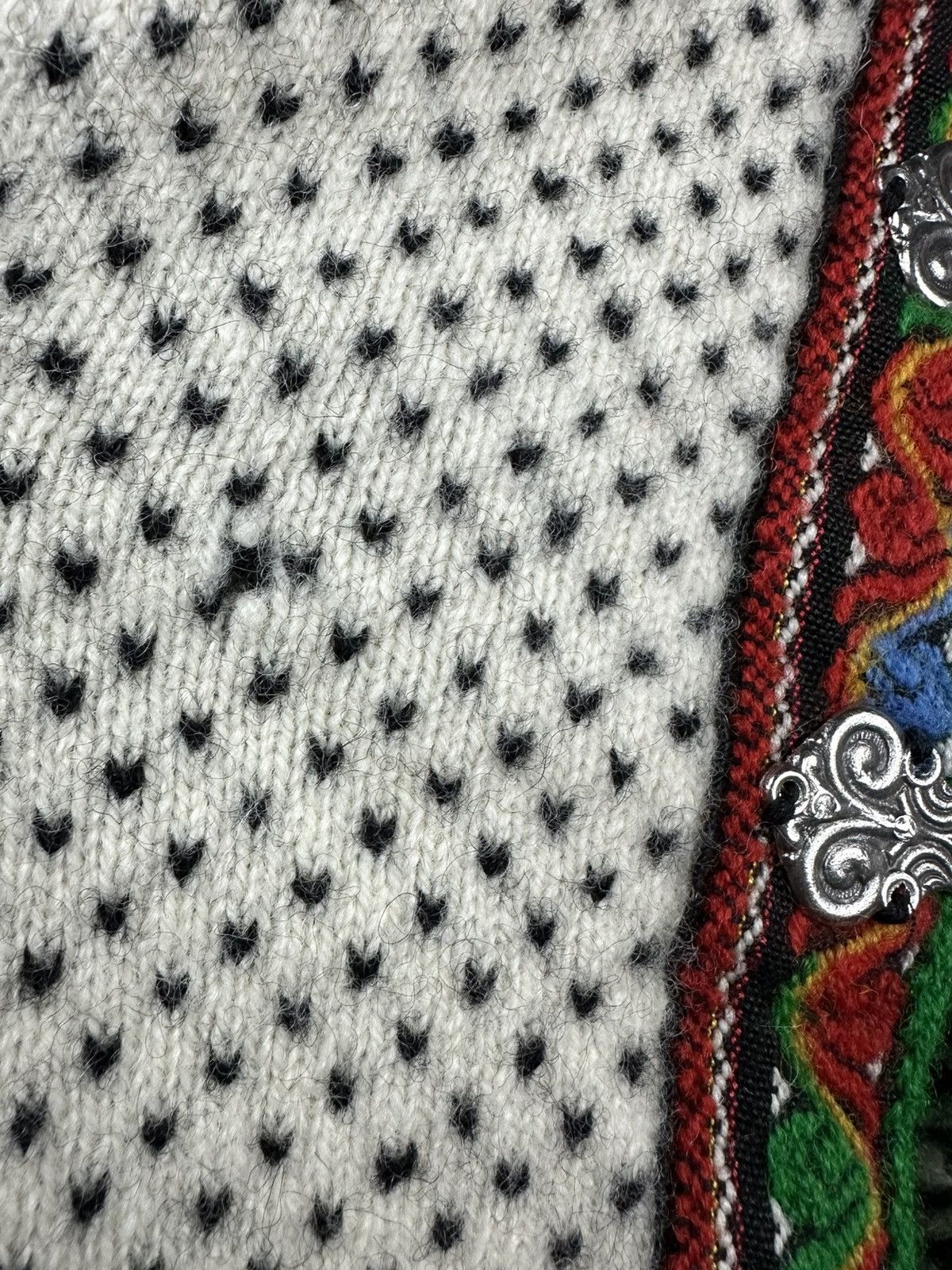 Vintage Rare RAUMA Norwegian Cardigan 100% Pure Wool Knit Size US L / EU 52-54 / 3 - 3 Thumbnail