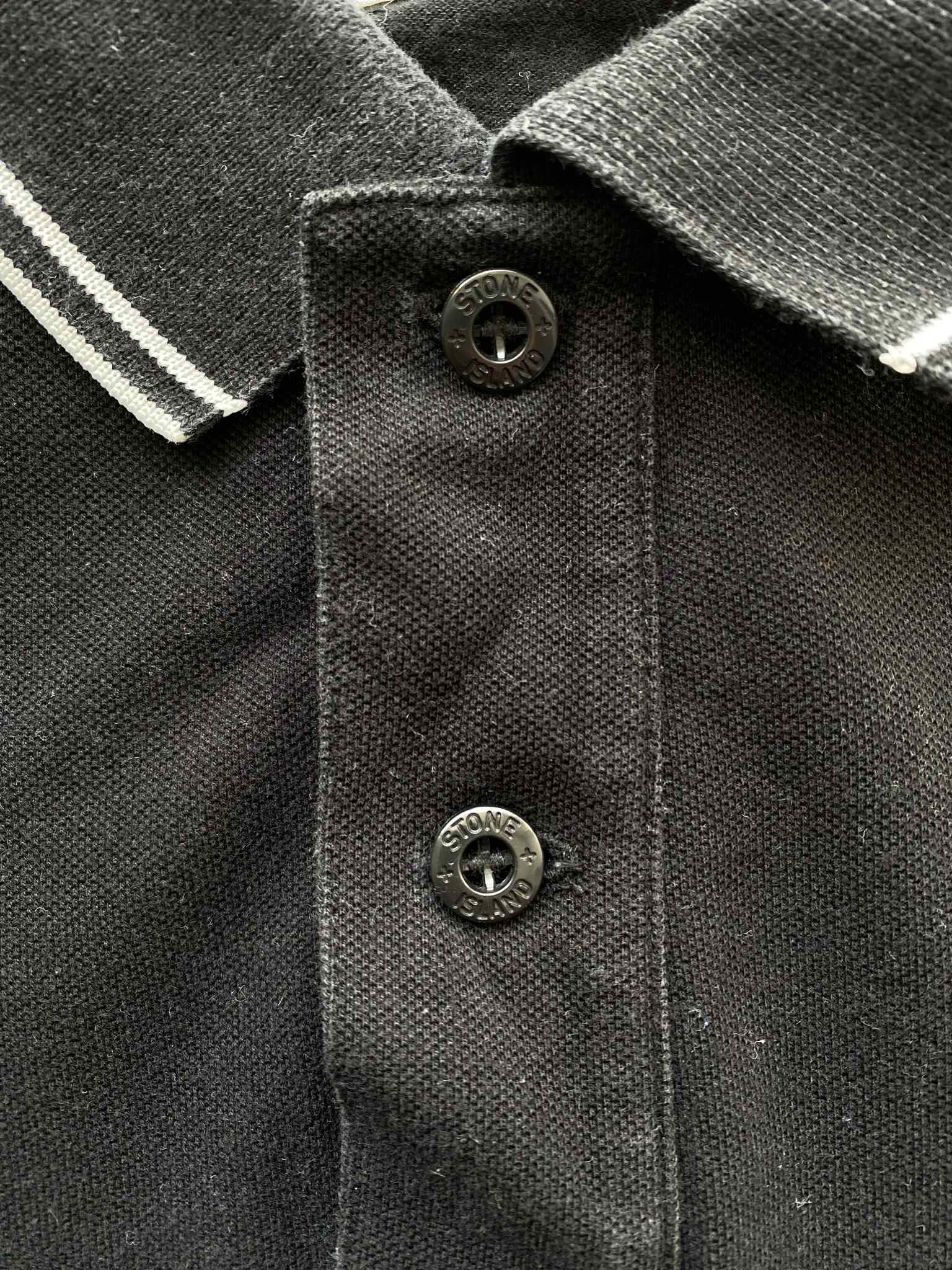 Stone Island Stone Island Black Logo Patch Polo Shirt Short Sleeve Size US S / EU 44-46 / 1 - 4 Thumbnail