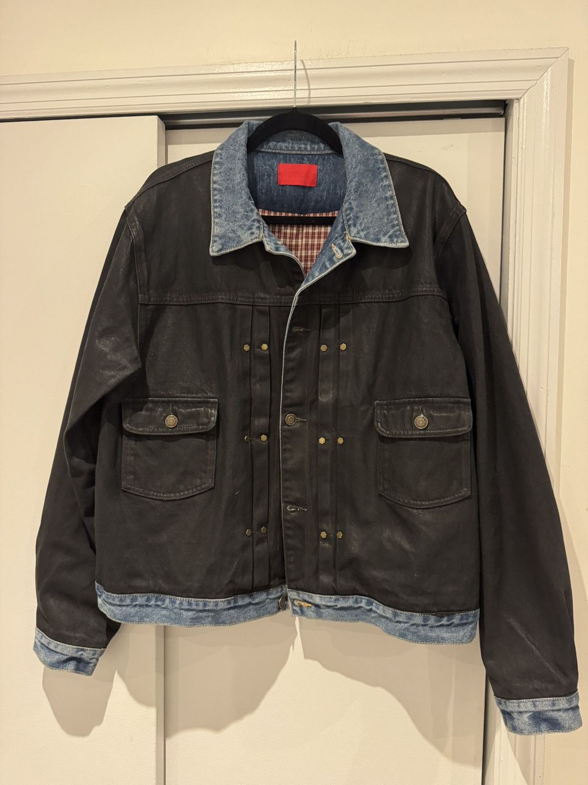 Fugazi Fugazi waxed denim jacket Size US M / EU 48-50 / 2 - 1 Thumbnail