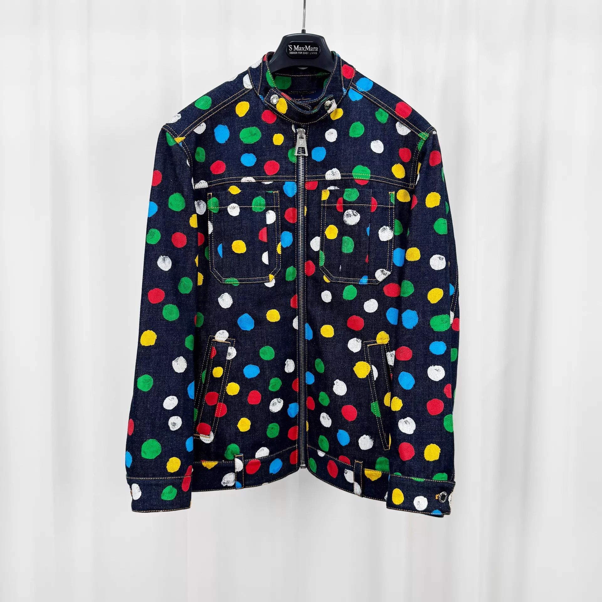 Louis Vuitton LV x Yayoi Kusama Polka Dot Monogram Denim Size 36 New Size XS / US 0-2 / IT 36-38 - 1 Thumbnail
