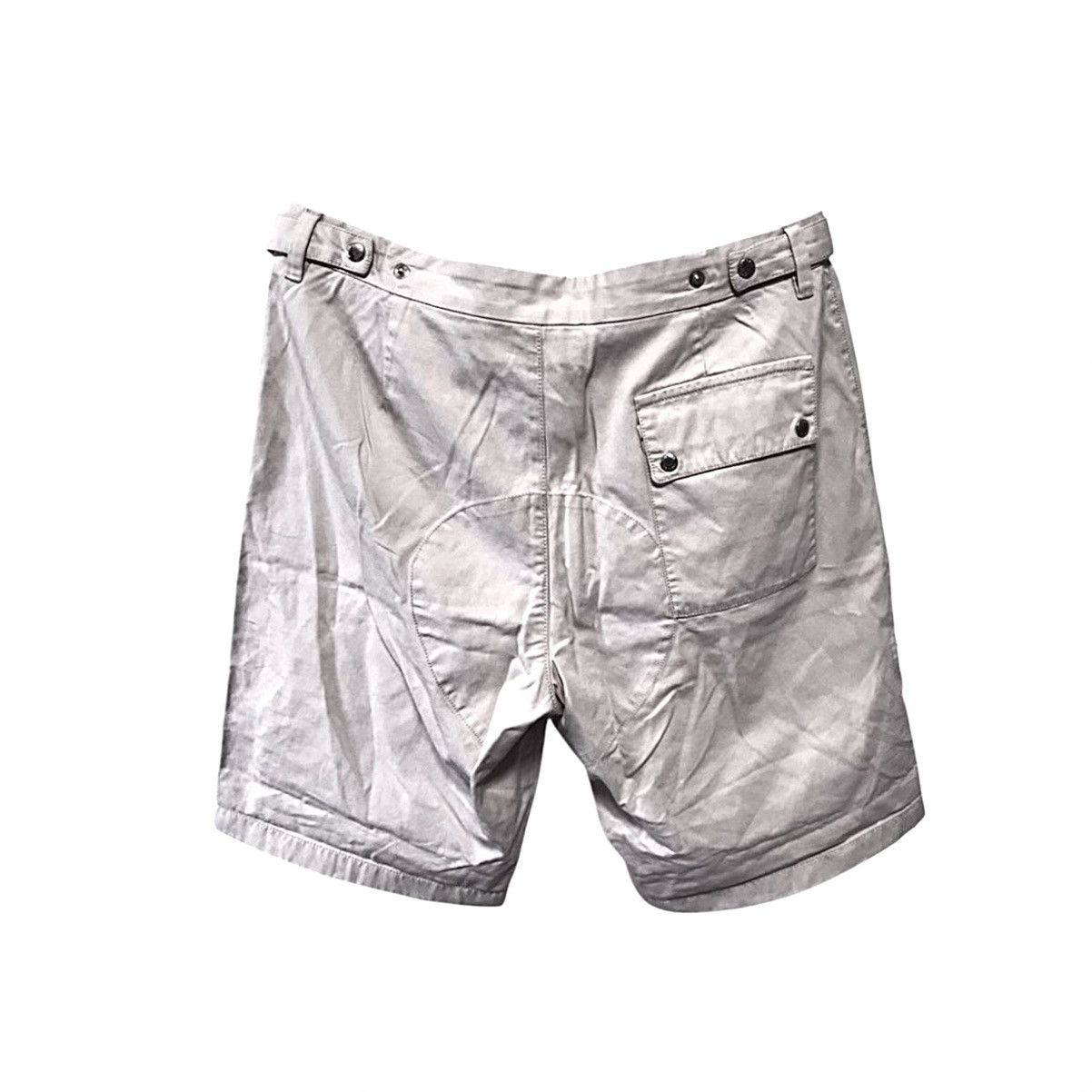 Prada Vintage Prada Linea Rossa Beige Adjustable Chino Shorts Size US 32 / EU 48 - 1 Thumbnail
