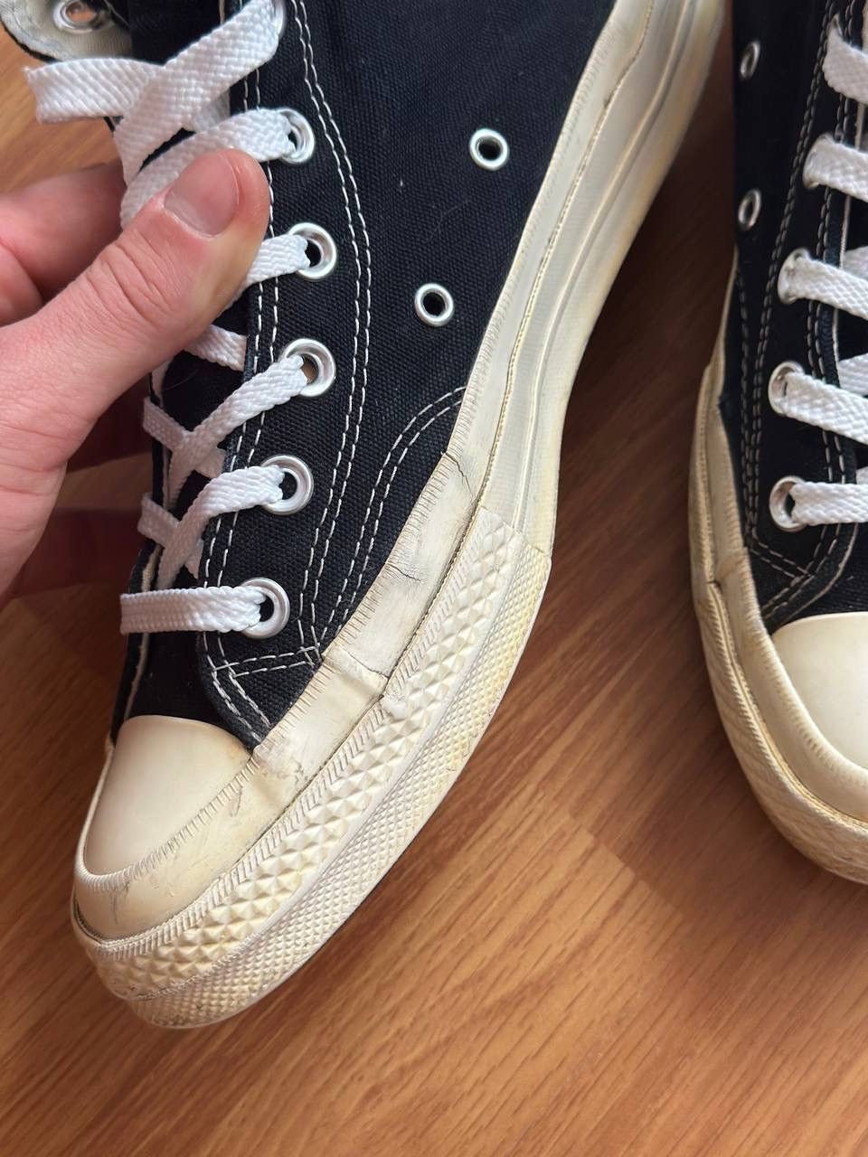 Comme des Garcons Converse Comme des Garcons Chuck Taylor Low Trainers 6 Size US 6 / EU 39 - 7 Thumbnail