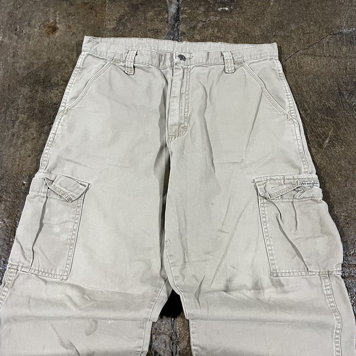 JNCO × Vintage × Wrangler Crazy Y2K Wrangler Cargo Pants Baggy Wide Leg Skater JNCO Size US 34 / EU 50 - 6 Thumbnail