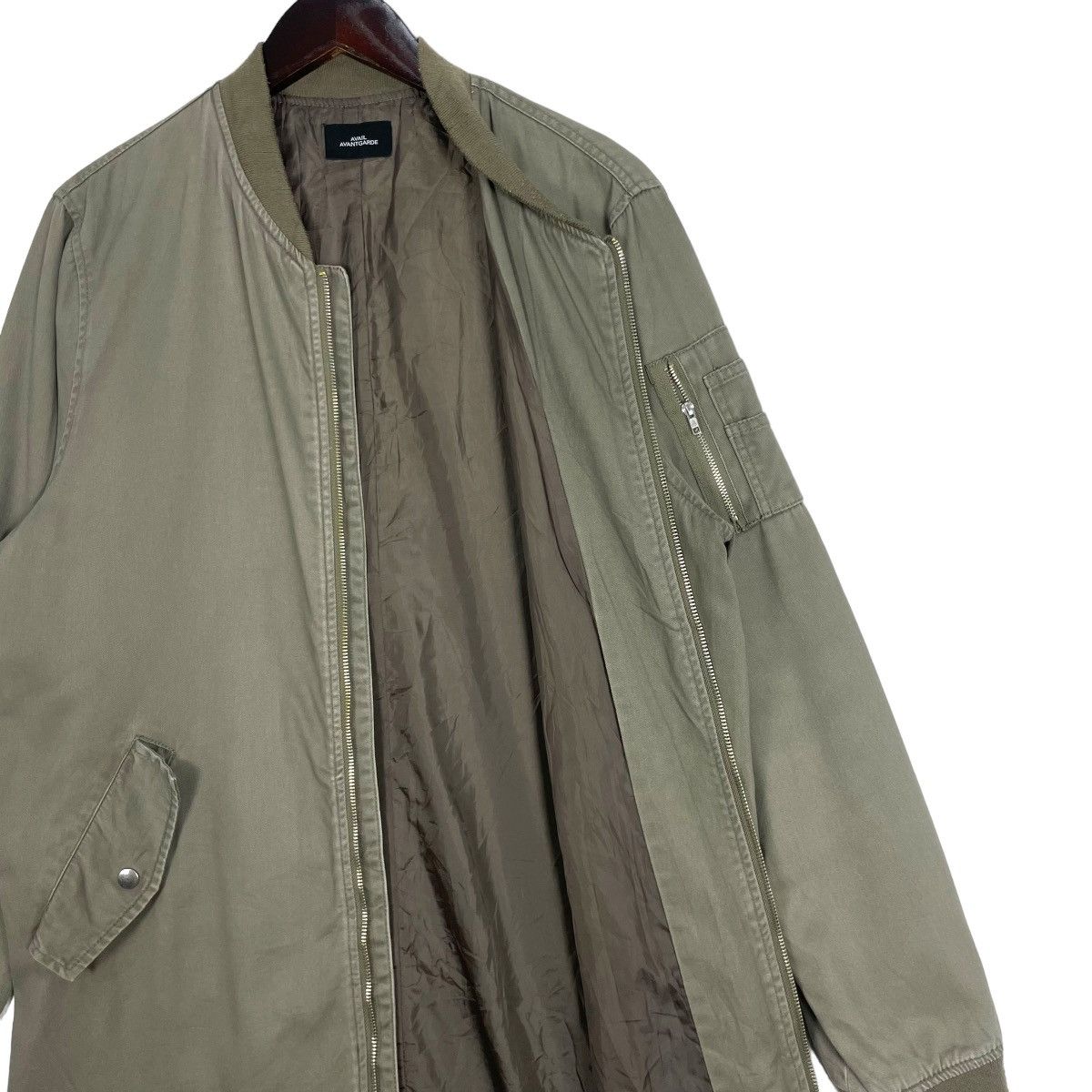 If Six Was Nine Vintage Avent Garde Japanese Brand Long Jacket Full Zipp Size L / US 10 / IT 46 - 10 Thumbnail