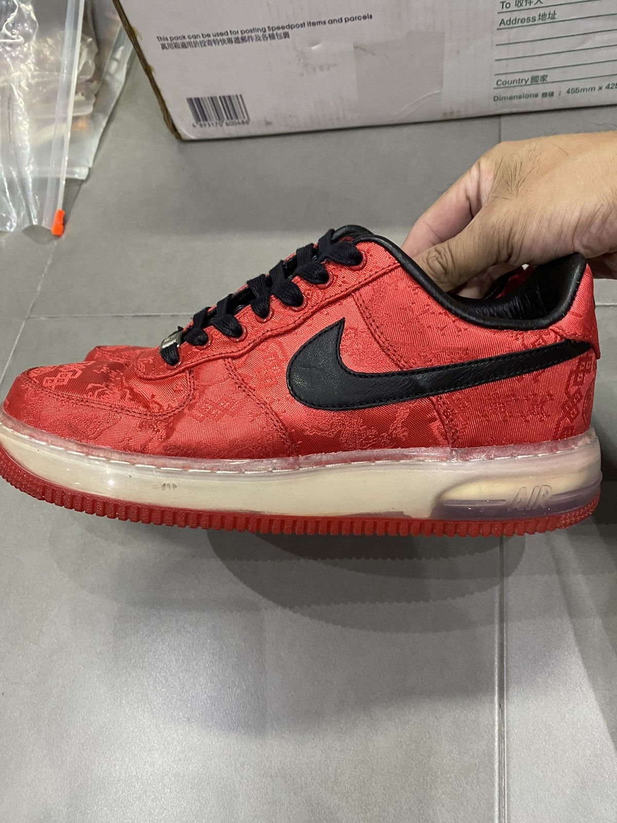 CLOT × Nike Nike Air Force 1 Clot af1 rare ueno supreme travis 8.5 42 Size US 8.5 / EU 41-42 - 3 Thumbnail