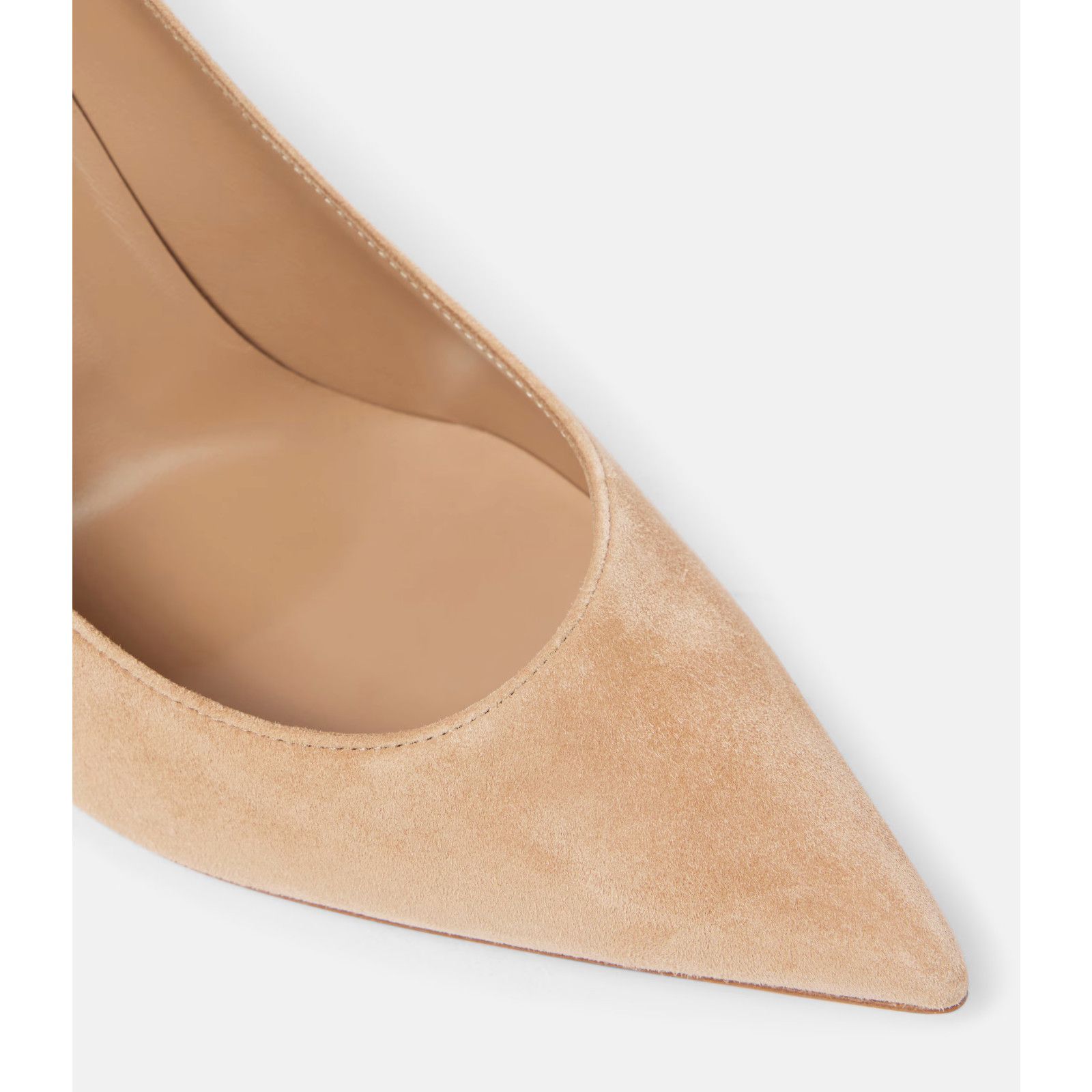 Christian Louboutin C. Louboutin Kate 85 Lionne Beige Suede Pointed Toe Pump 42 Size US 12 / IT 42 - 5 Thumbnail