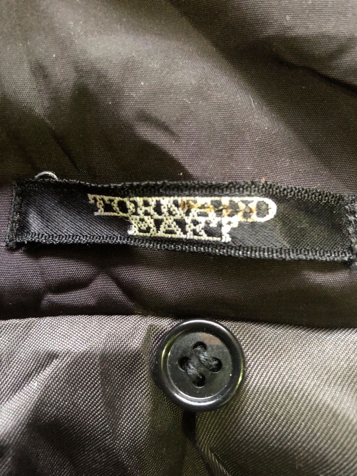 Japanese Brand × Tornado Mart Tornado Mart Hidden Black Button Jacket Size US M / EU 48-50 / 2 - 7 Thumbnail