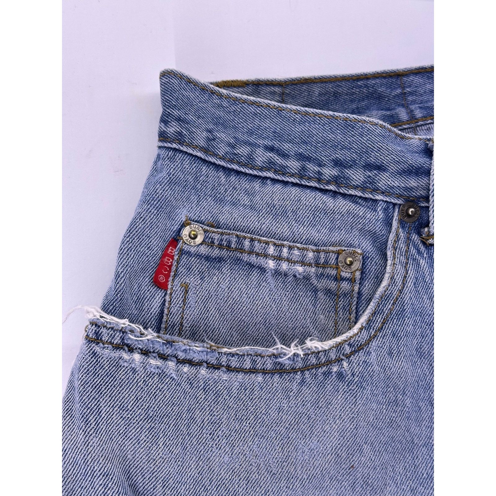 & Other Stories Vintage Buggle Boy Jeans 750 Shorts Size 33w Size US 33 - 4 Thumbnail