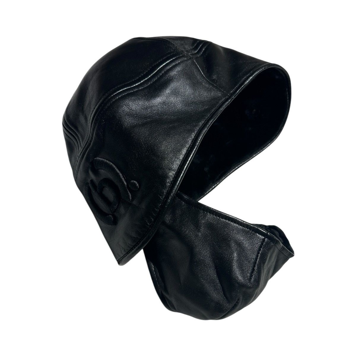 (B).Stroy × Givenchy RARE leather fur trim helmut trapper hat Size ONE SIZE - 2 Thumbnail