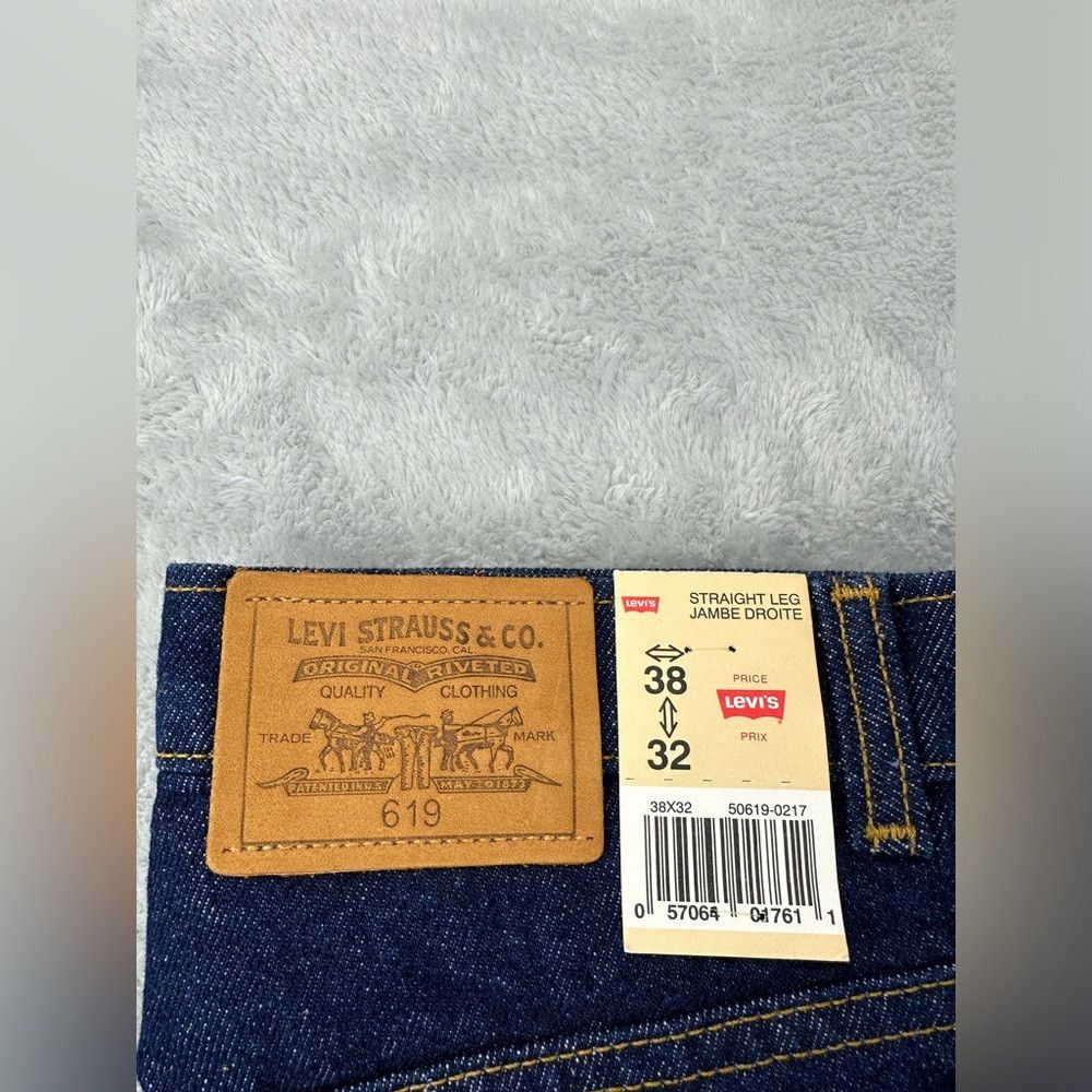 Levi's Vintage NWT Levi's 619 orange tab straight leg 38 Waist 32 Size US 38 / EU 54 - 2 Thumbnail