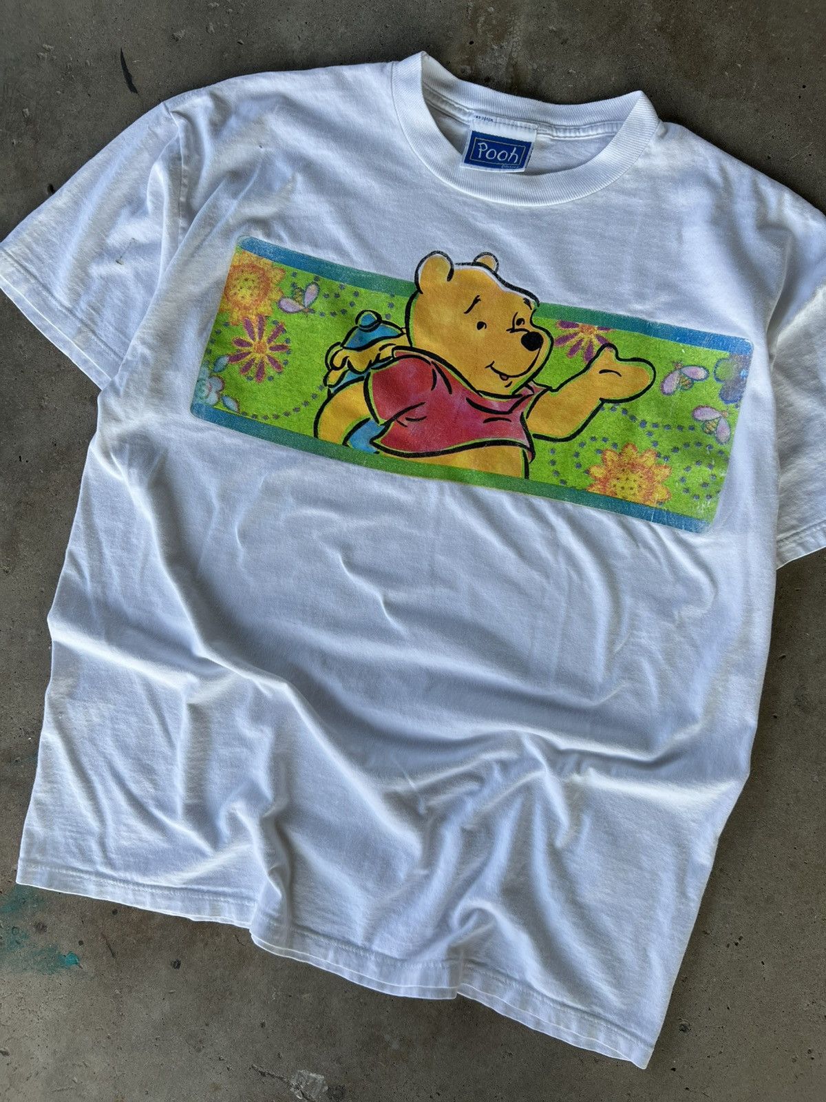 Disney Vintage 90’s Disney Winnie Pooh Promo Movie T Shirt Size US M / EU 48-50 / 2 - 2 Thumbnail