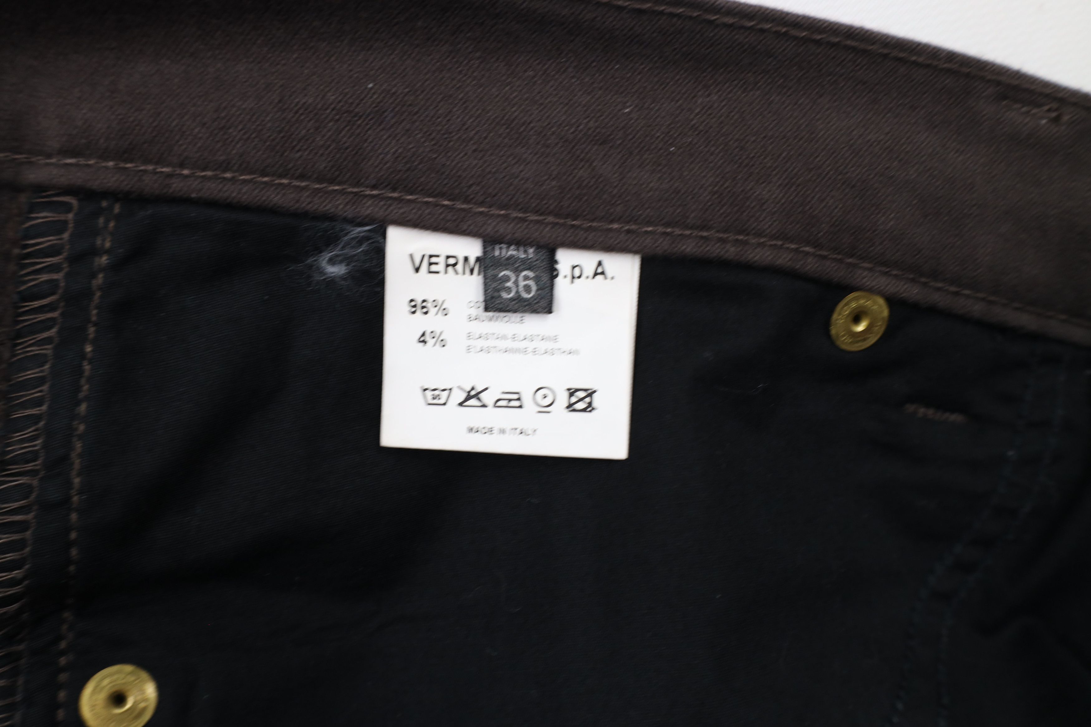 Vintage Vintage Y2K Streetwear Stretch Wide Leg Chino Pants Brown Size US 36 / EU 52 - 10 Thumbnail