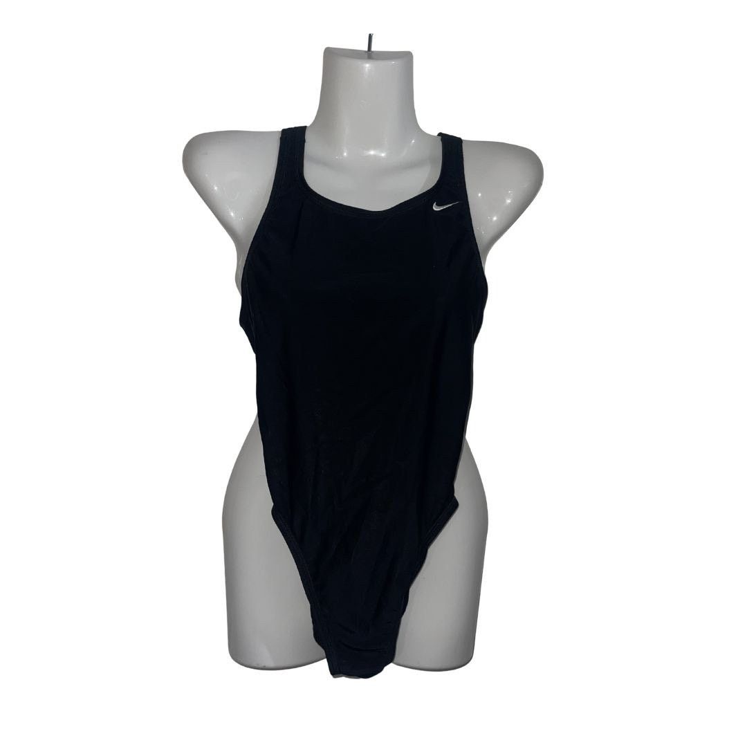 Nike Swoosh Logo One Piece Swimsuit Athletic Fitness Swimming Size ONE SIZE - 1 Thumbnail