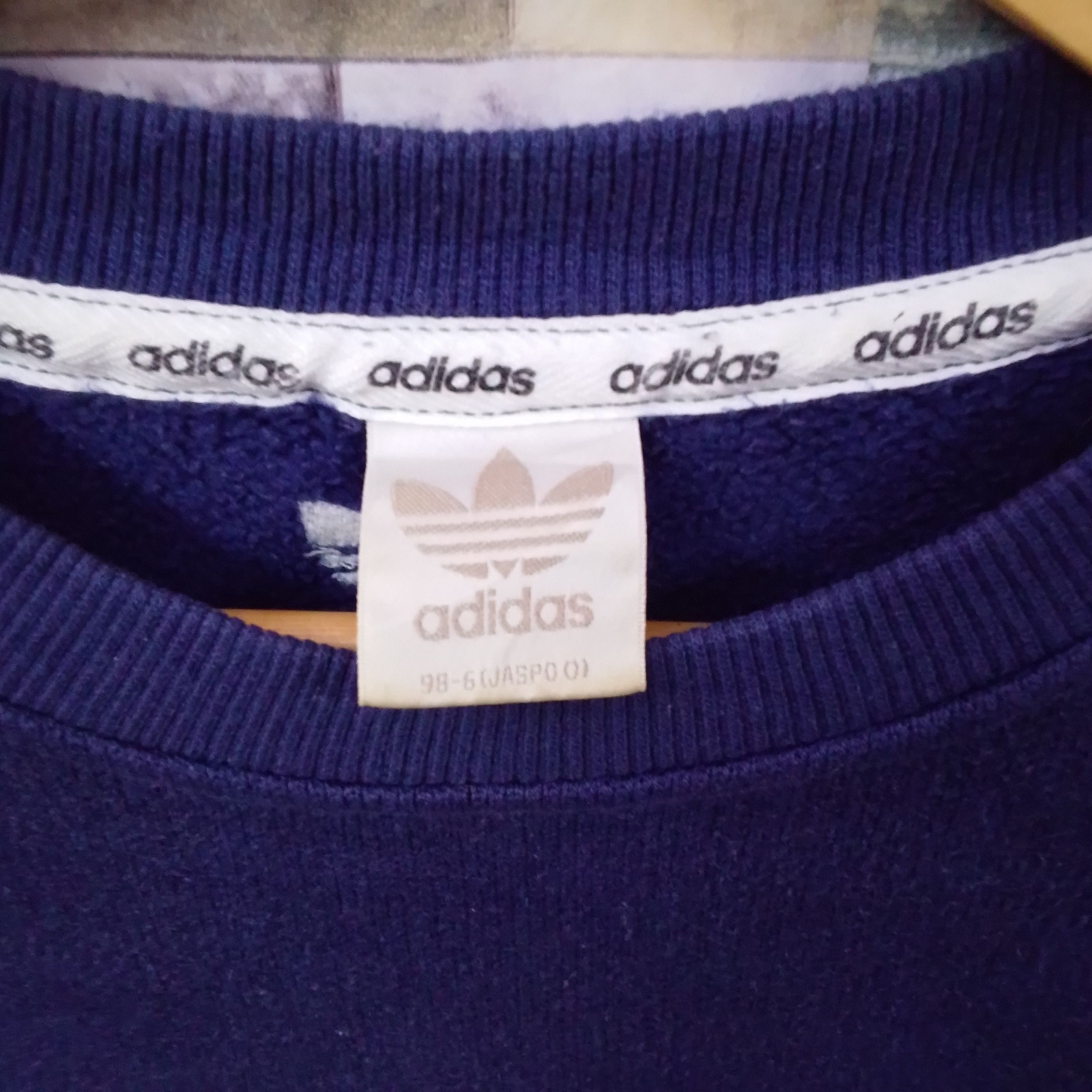 Adidas Vintage 90s Adidas Sweatshirt Size US S / EU 44-46 / 1 - 7 Thumbnail