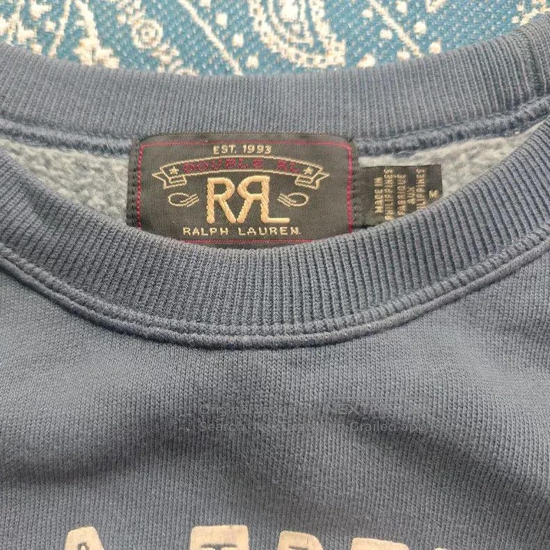 RRL Ralph Lauren RRL Ralph Lauren Classic Eagle Fleece Warm Sweatshirt Size US M / EU 48-50 / 2 - 3 Thumbnail