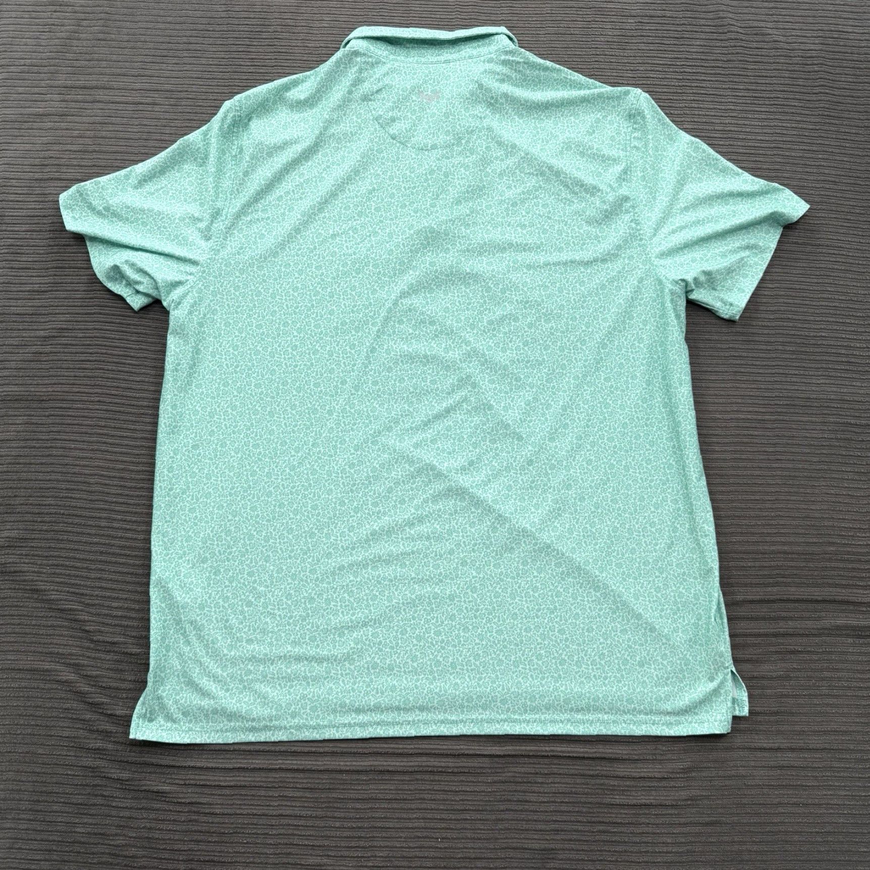 Vintage Hickey Freeman Polo Shirt Men 2XL Green Floral Polyester Golfing Polo Short Sleeve Logo Breathable Casual Activewear Shirt Mens Size US XXL / EU 58 / 5 - 2 Thumbnail