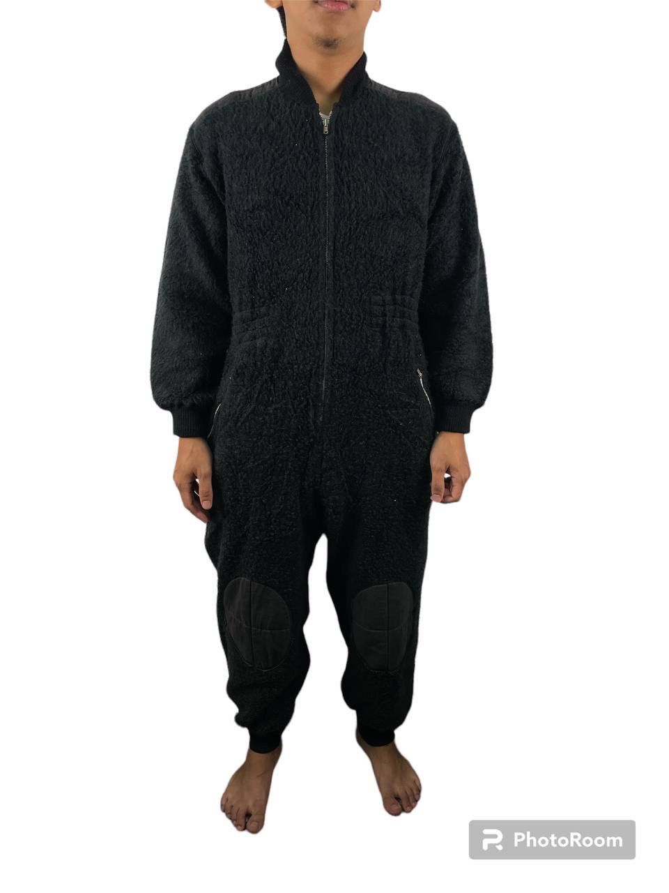 Issey Miyake × Vintage Vintage 70s Runway Issey Sport Mohair Jumpsuits Coverall Size US 33 - 2 Thumbnail