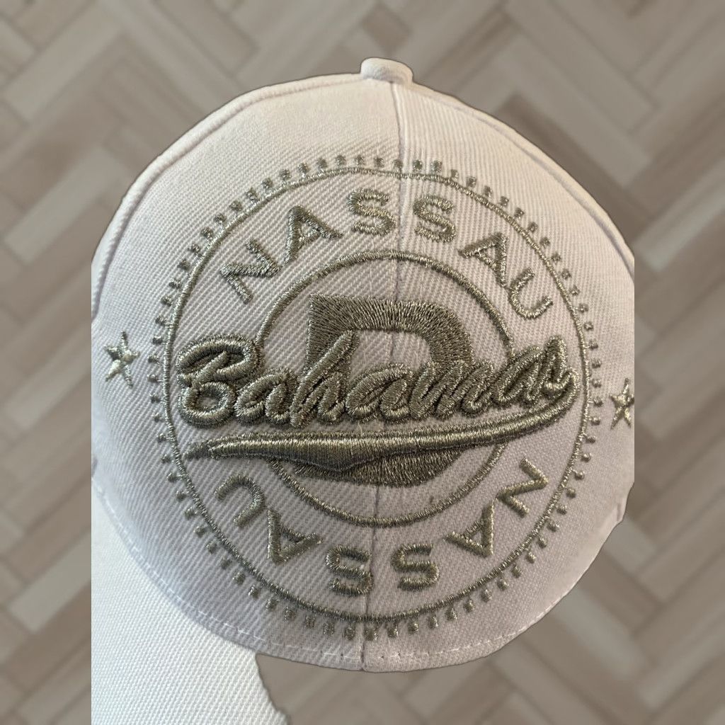 Vintage Dorsett Bahamas Baseball Cap Ball Hat Adjustable Solid Washed Men H150 / Makes One Size - Adjustable, Canvas, White, Casual, Sports 00% Size ONE SIZE - 1 Thumbnail