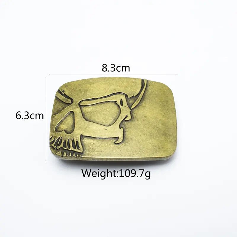 Leather 🔥Fashion retro personality belt Size ONE SIZE - 2 Thumbnail