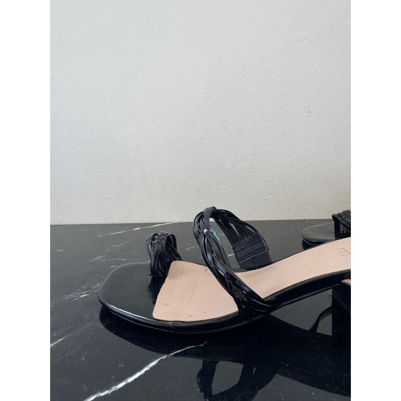 & Other Stories Raye Black Strappy Sandals Size US 7.5 / IT 37.5 - 7 Thumbnail