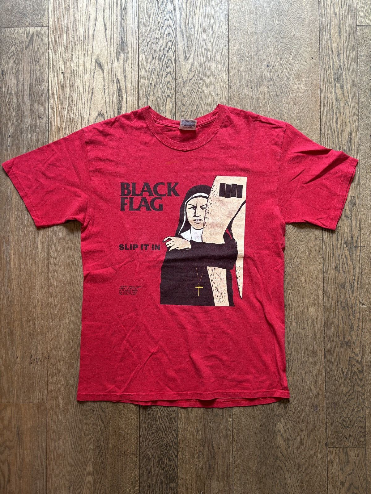 Band Tees Black flags - Slip It In Tee Size US M / EU 48-50 / 2 - 1 Thumbnail