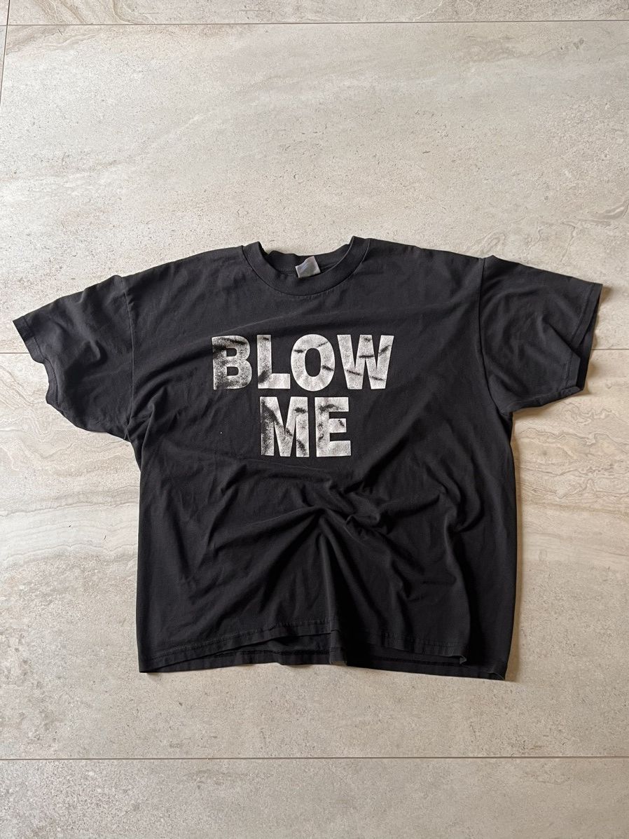 Vintage VINTAGE BLOW ME THEN LEAVE TEE Size US L / EU 52-54 / 3 - 1 Thumbnail