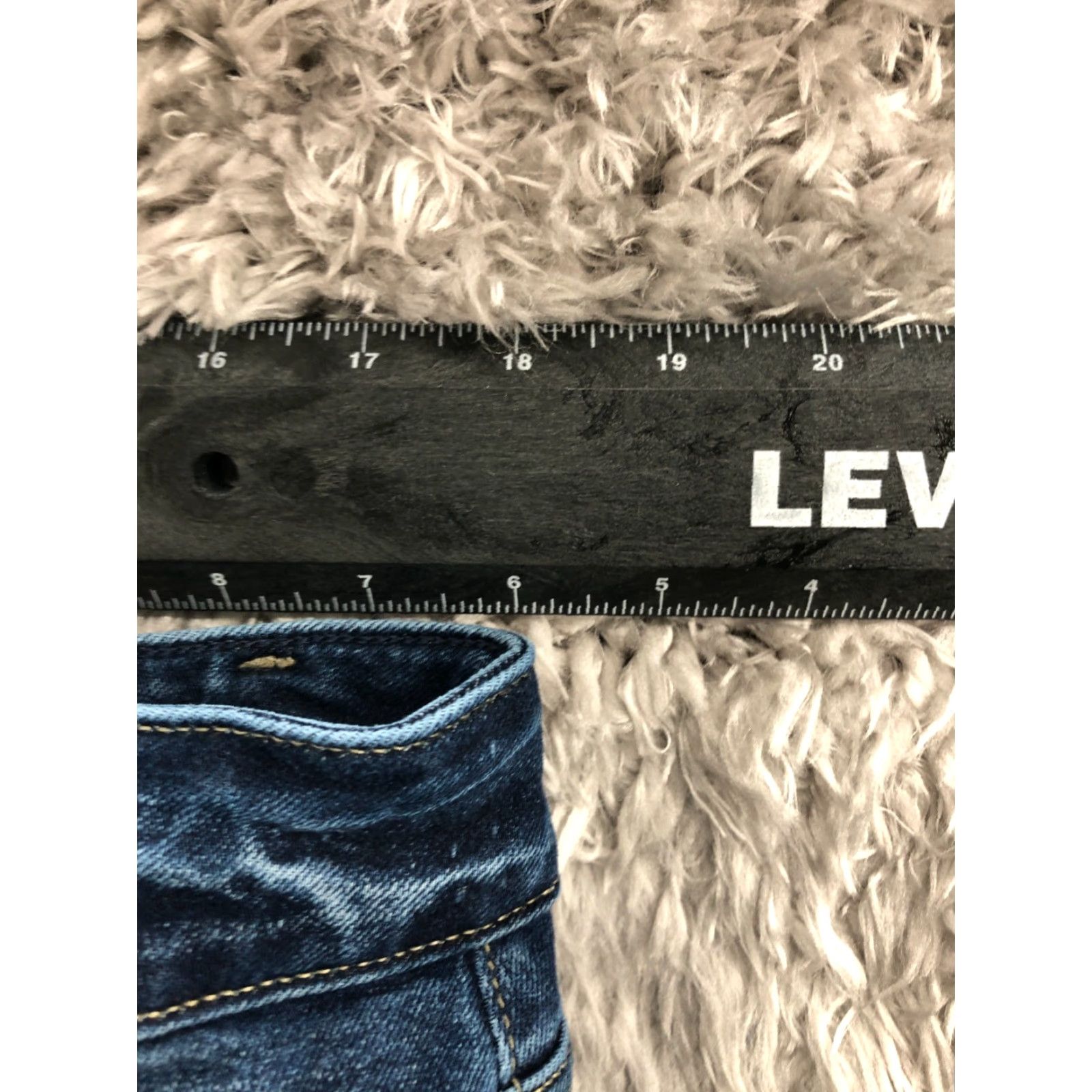 Vintage Lane Bryant Jeans Womens Plus 20 High Rise Skinny Denim Blue 5-Pocket Regular Fit Size 42" / US 20 - 2 Thumbnail