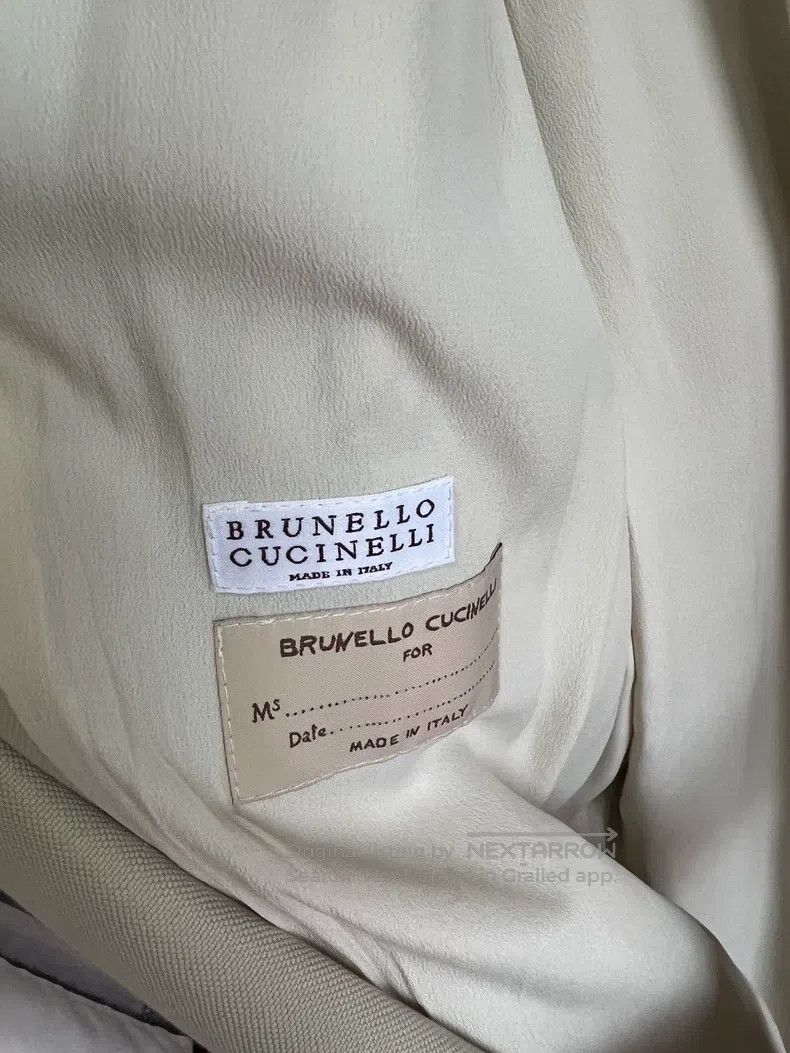 Brunello Cucinelli Brunello Cucinelli 25 Limited Edition Embroidered Long Tre Size XS / US 0-2 / IT 36-38 - 6 Thumbnail