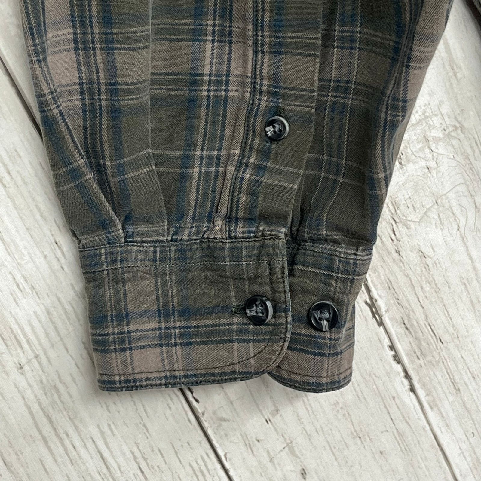 Eddie Bauer Eddie Bauer Green Plaid Button Up Shirt XL Size US XL / EU 56 / 4 - 6 Thumbnail