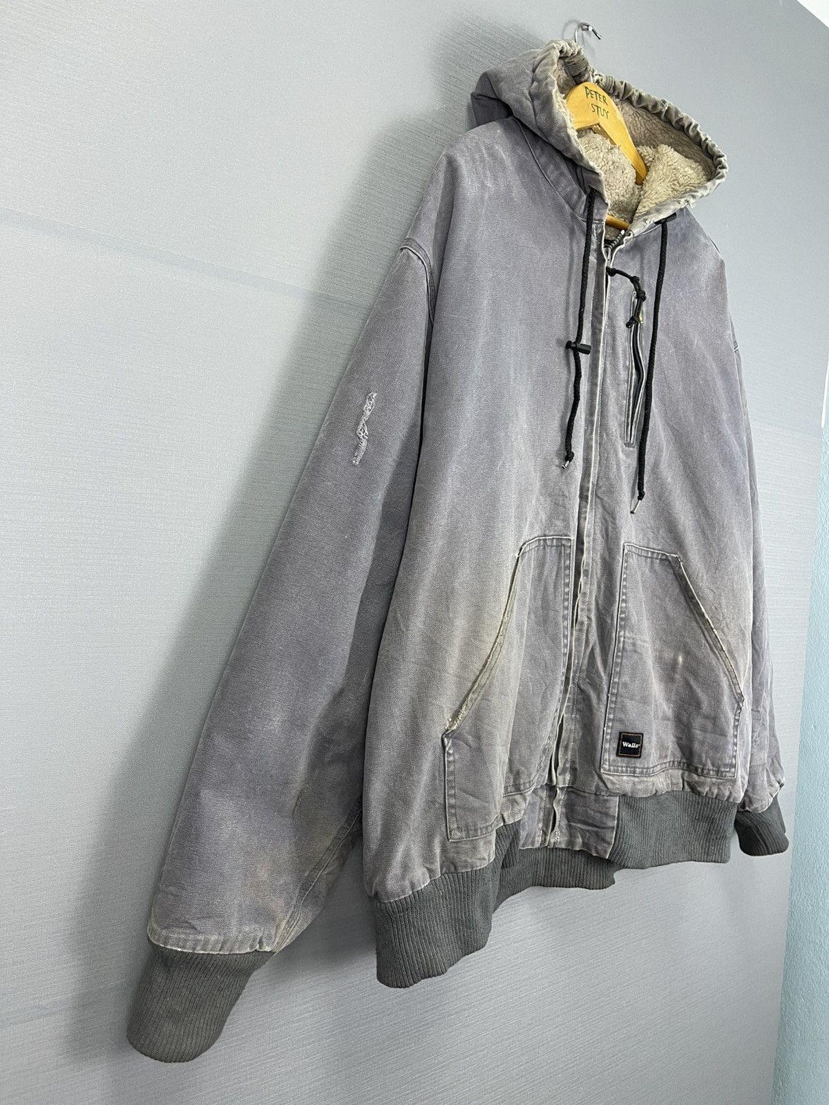 Vintage Vintage Walls Chore Fleece Jacket Size US XXL / EU 58 / 5 - 4 Thumbnail
