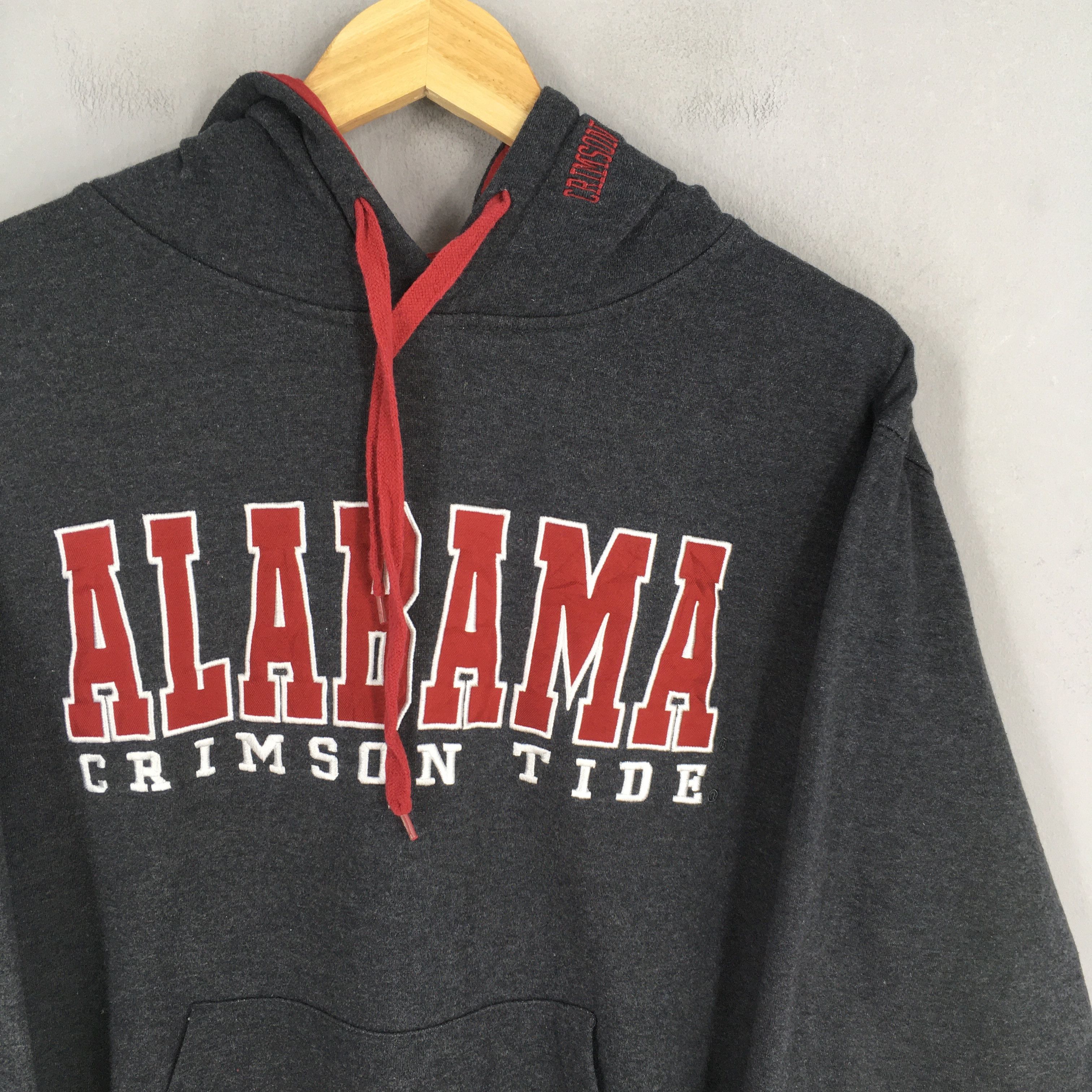 NCAA × Vintage Vintage Alabama Crimson Tide Hoodie Sweatshirt Medium Size US M / EU 48-50 / 2 - 2 Thumbnail
