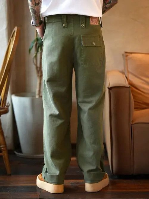 Japanese Brand × Vintage Vintage Wide leg casual pants Size US 33 - 4 Thumbnail