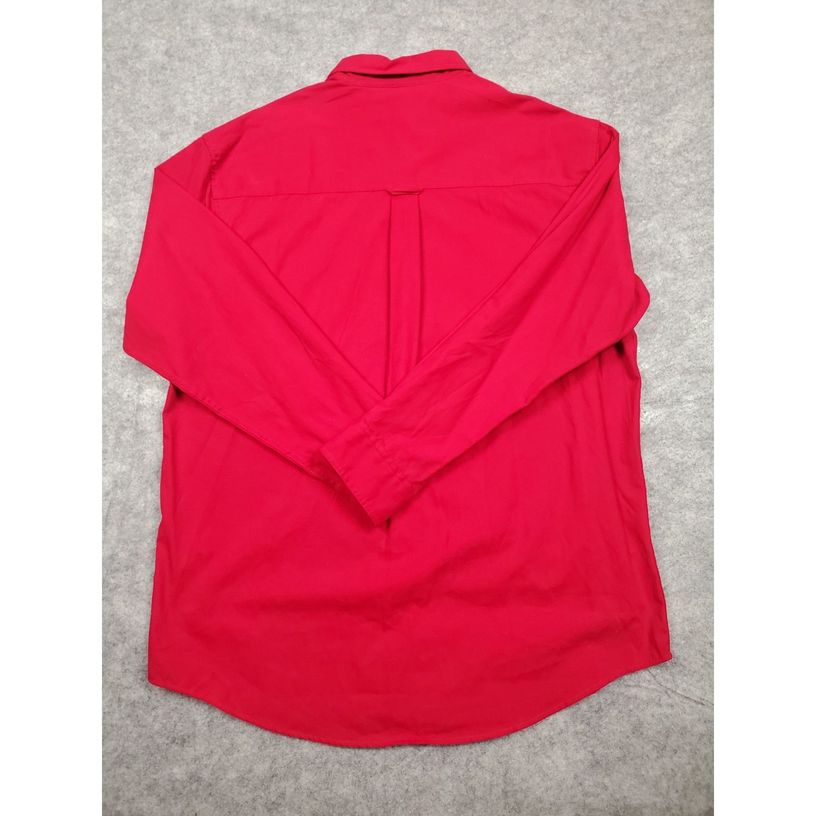 Chaps Ralph Lauren Vintage 90s Chaps Ralph Lauren Mens L Red Long Sleeve Shirt Size US L / EU 52-54 / 3 - 2 Thumbnail