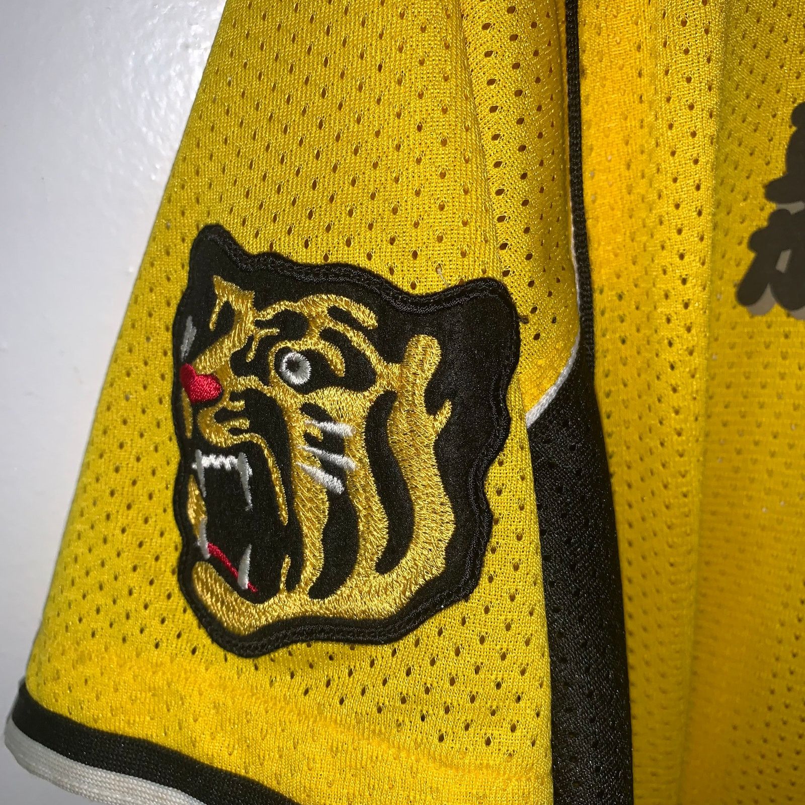 Vintage Hanshin Tigers #25 Official Fan Club Jersey Japan Size US L / EU 52-54 / 3 - 4 Thumbnail