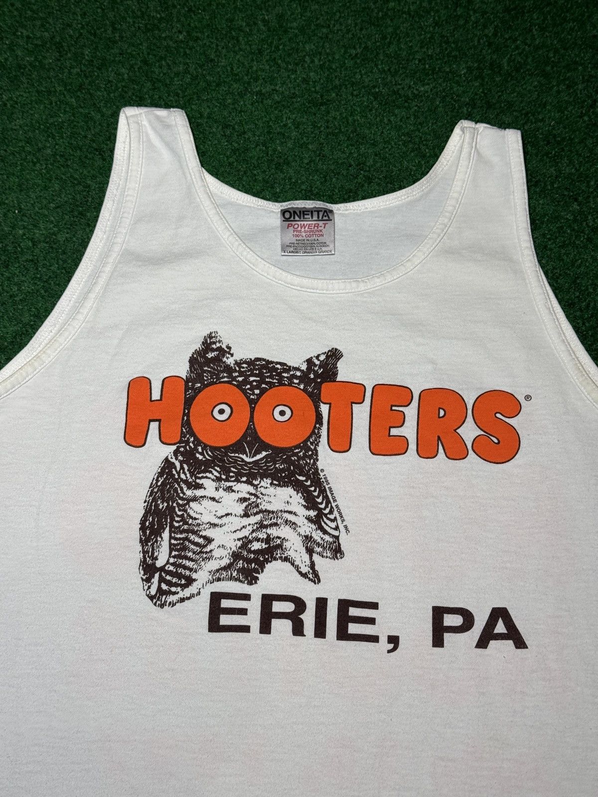 Vintage Hooter Erie Pa Tank Top 90s Stereo Heaven L/XL 23x28 Shirt Size US XL / EU 56 / 4 - 2 Thumbnail
