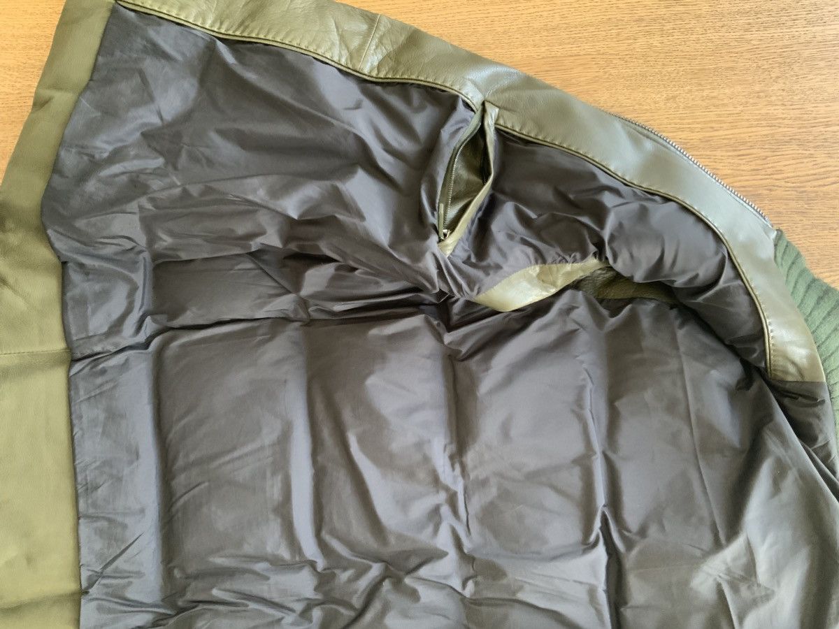 Berluti Haider Ackermann Camo green Calf leather vest Size US M / EU 48-50 / 2 - 11 Thumbnail