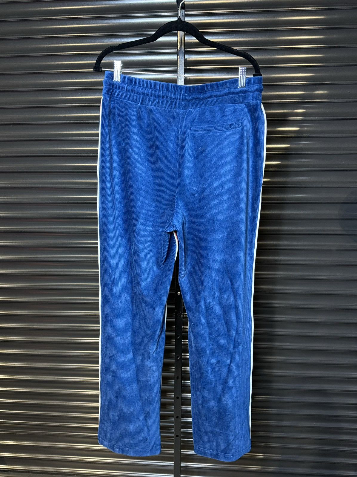 Sinclair Global Sinclair Embroidered Logo Corduroy Blue Sweatpants - Small Size US 32 / EU 48 - 3 Thumbnail