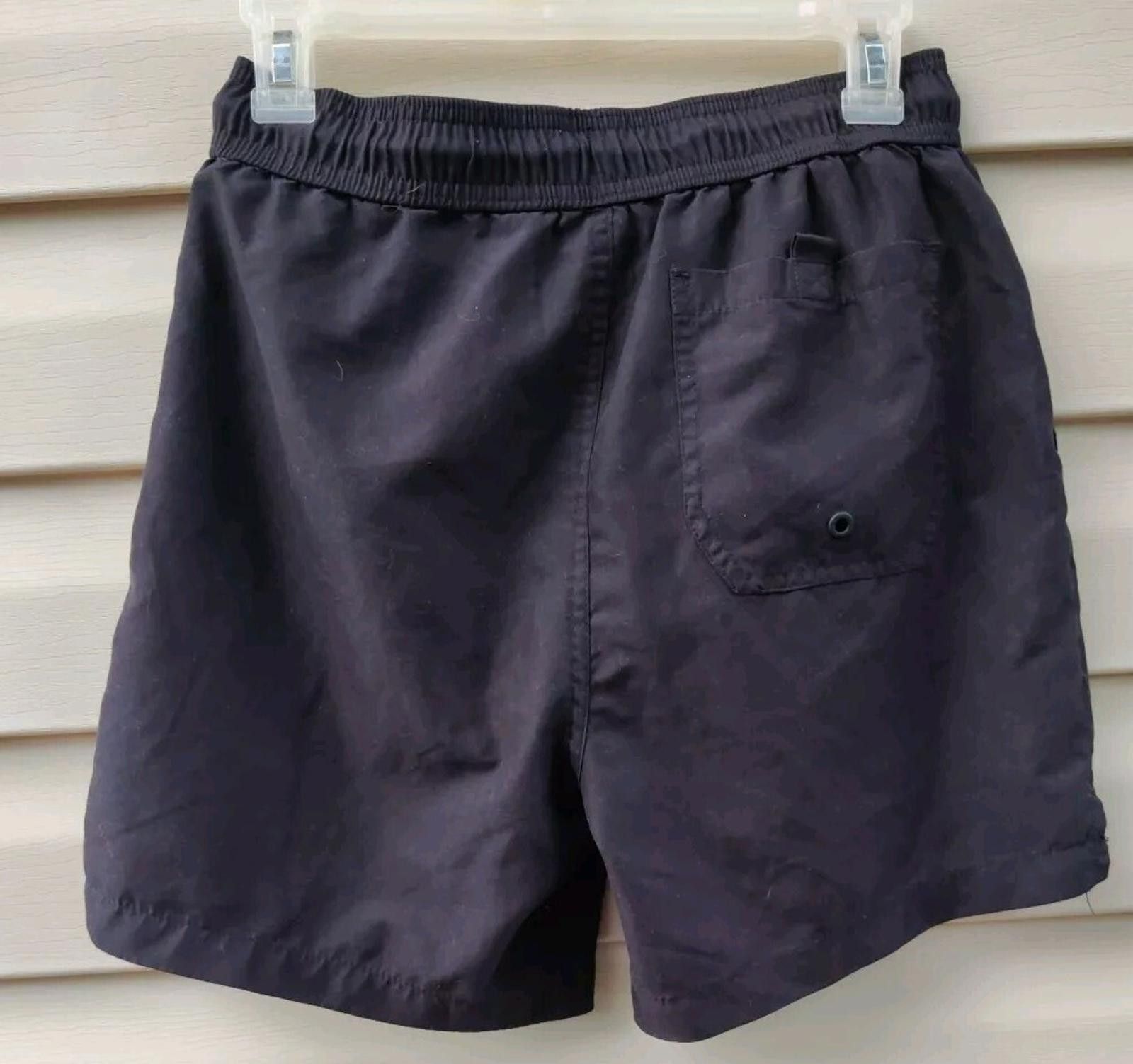 George George Small 28-30 Swimming Trunks Swim Shorts Black Pocket Size US 30 / EU 46 - 3 Thumbnail