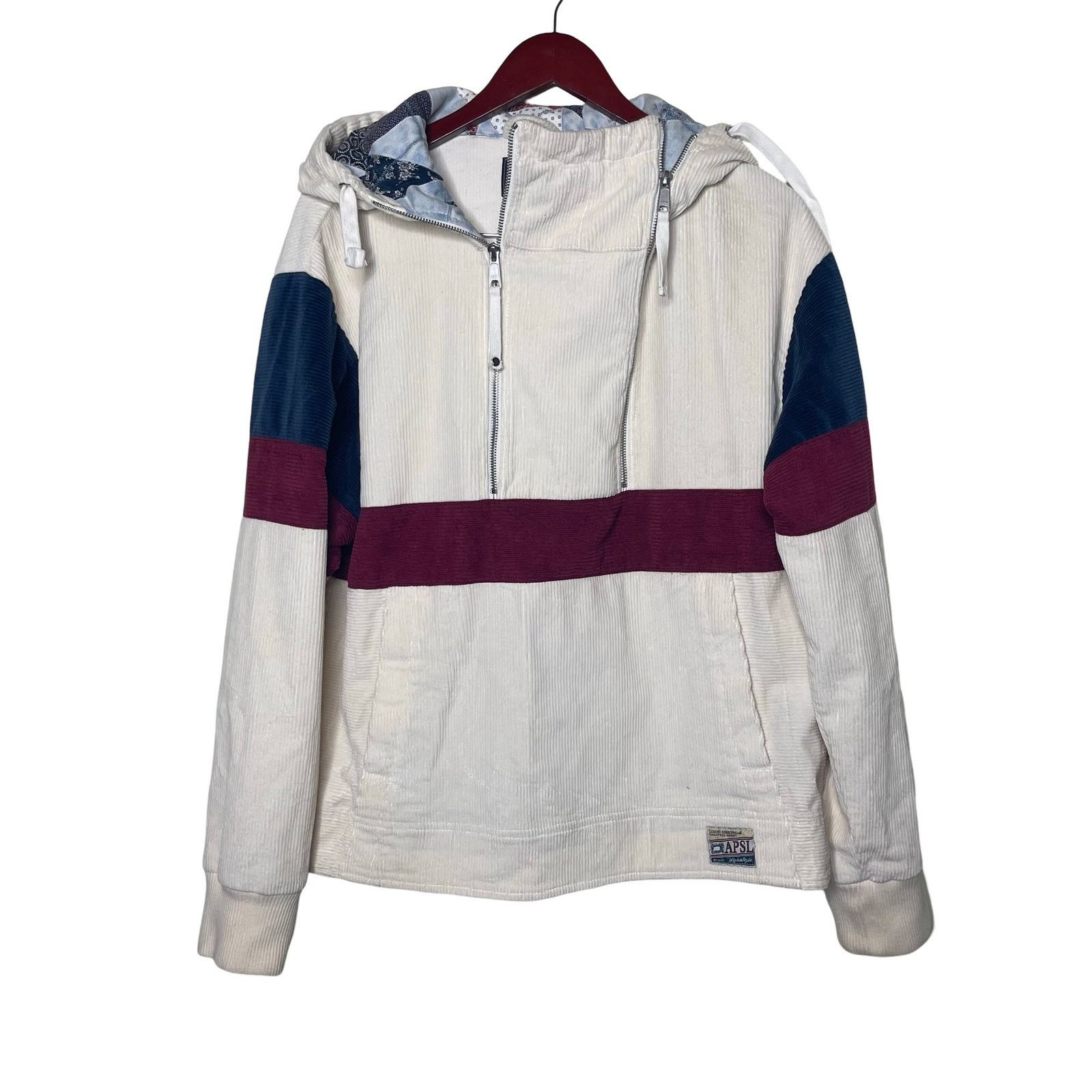 AlphaStyle Alphastyle APSL rare corduroy archive quilt hoodie jacket S Size US S / EU 44-46 / 1 - 1 Thumbnail